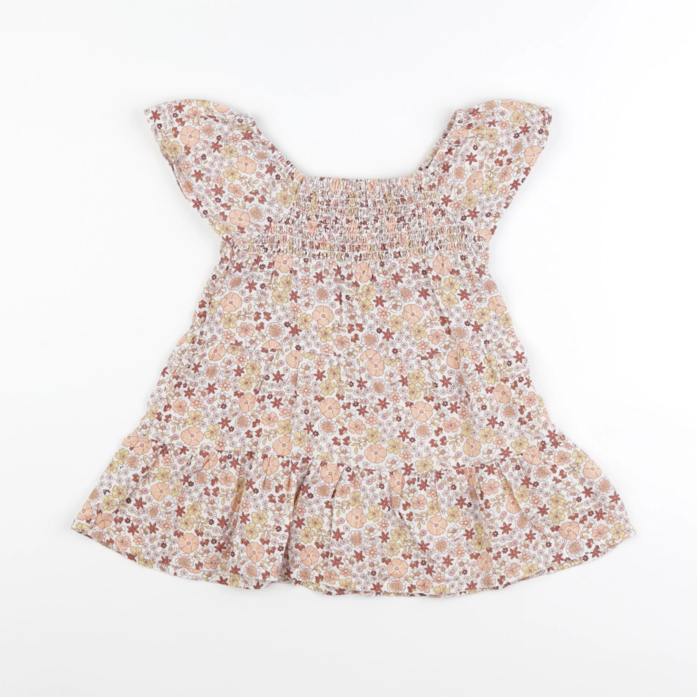 Vertbaudet - robe multicolore - 3 ans