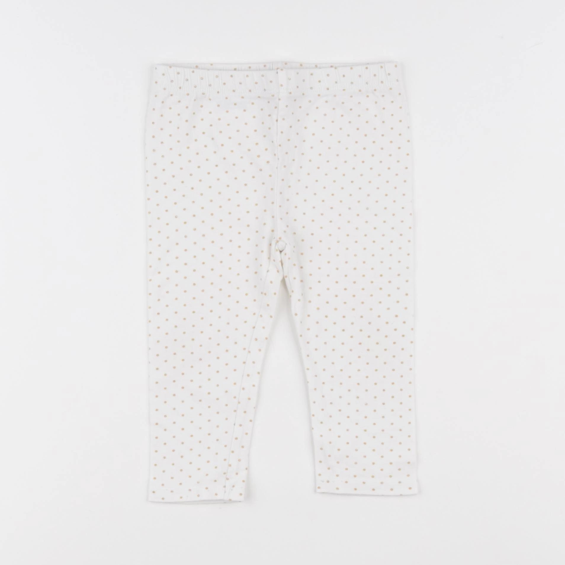 Vertbaudet - legging blanc - 18 mois