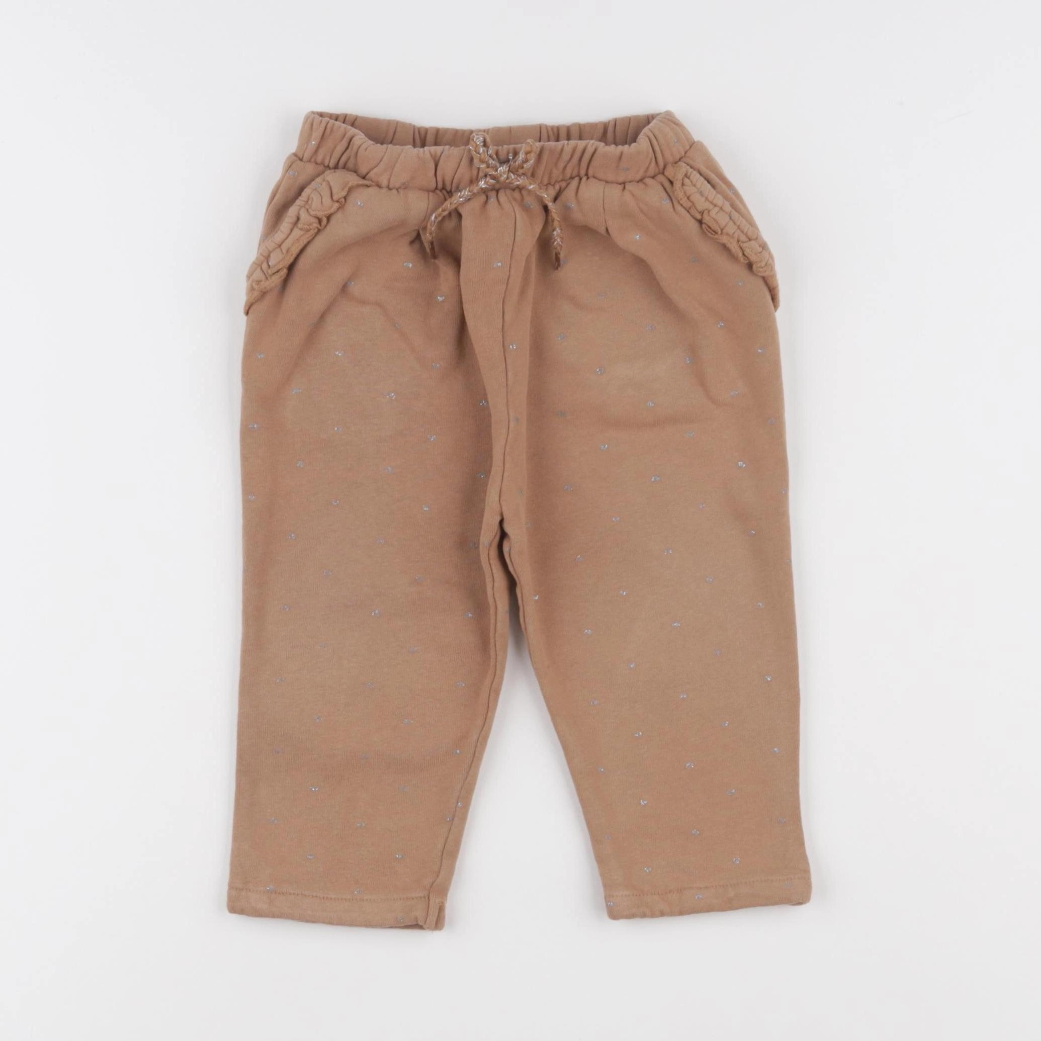 Vertbaudet - jogging marron - 18 mois