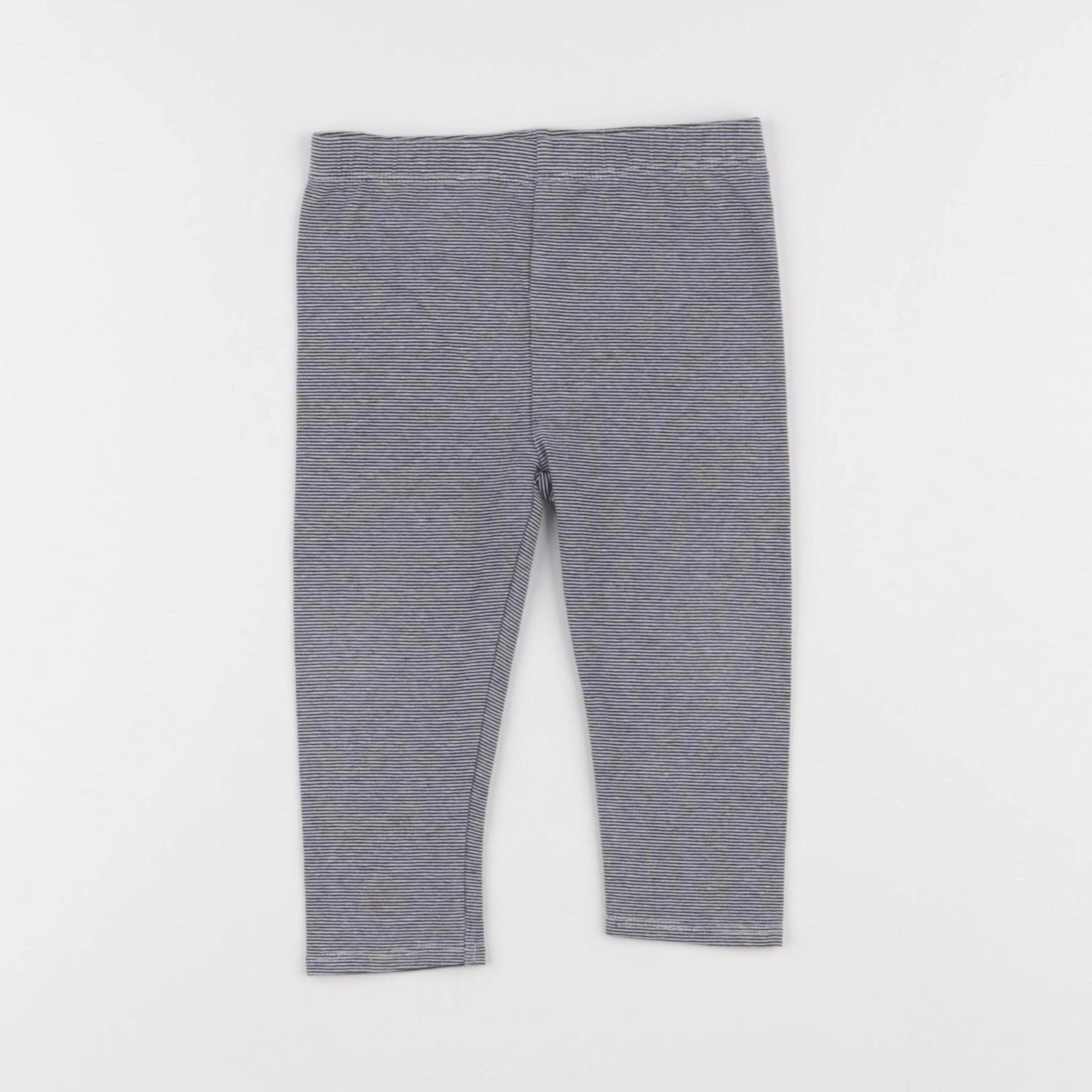 Vertbaudet - legging bleu - 18 mois