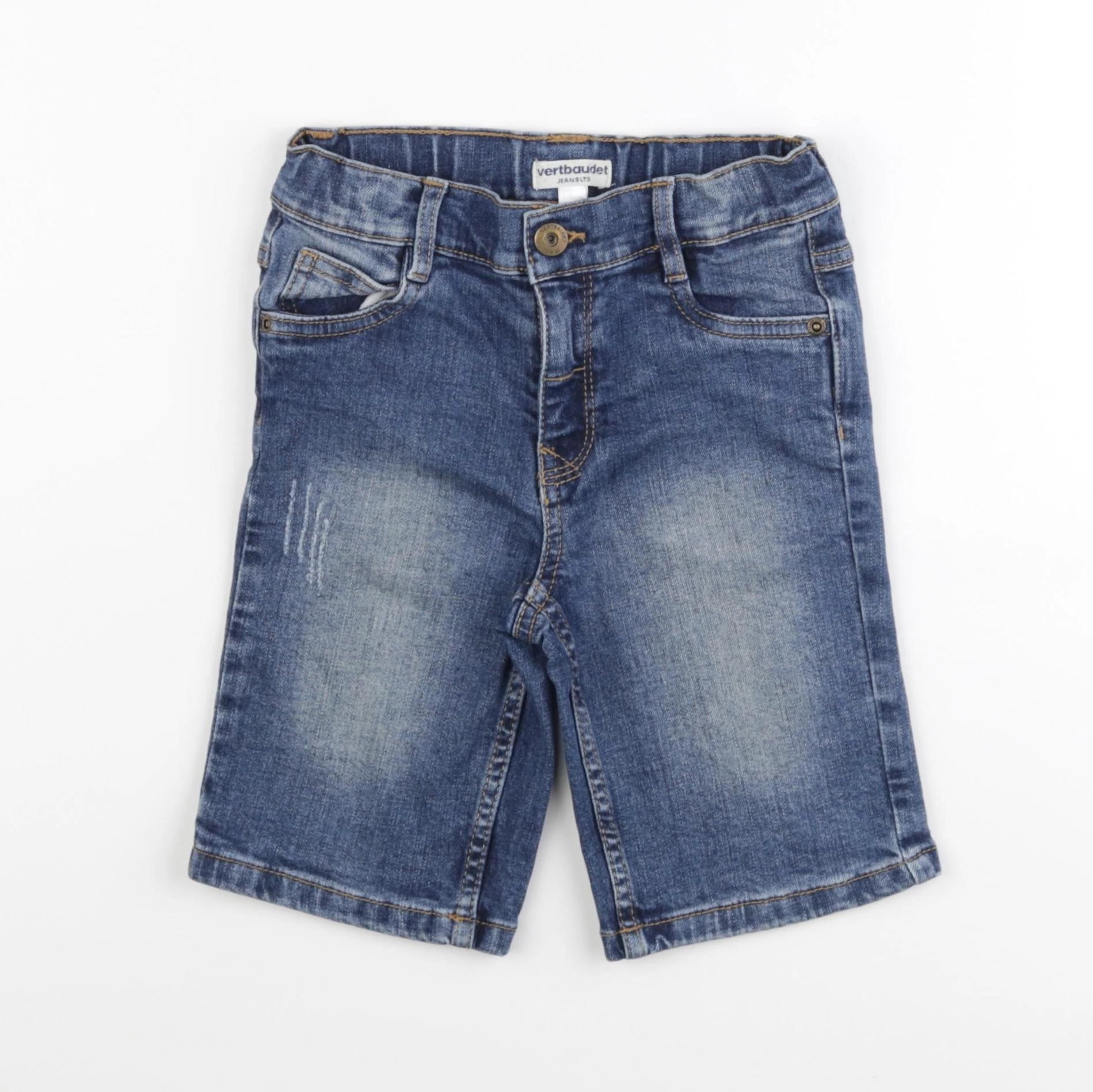Vertbaudet - short bleu - 6 ans