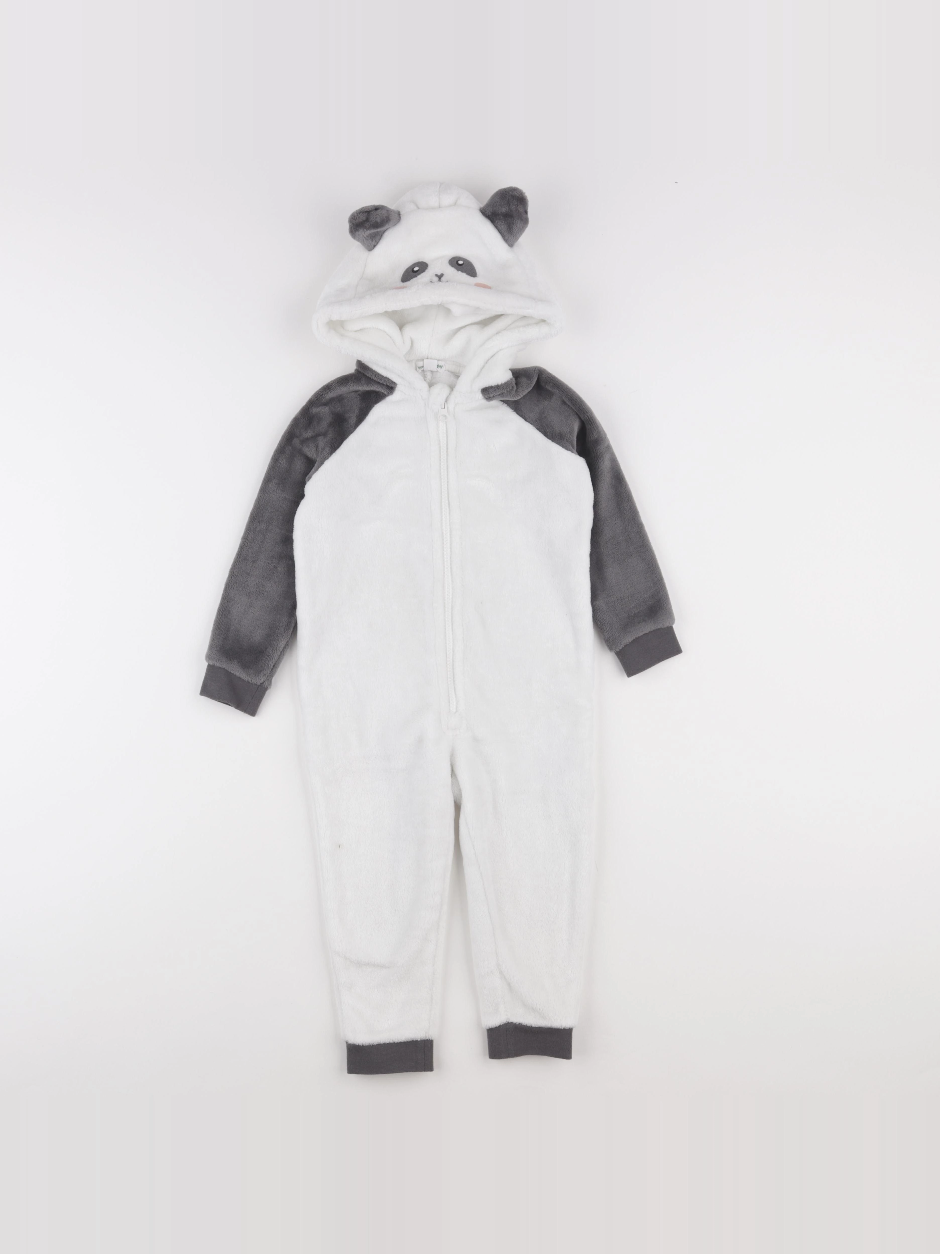 Vertbaudet - sur-pyjama blanc - 3 ans