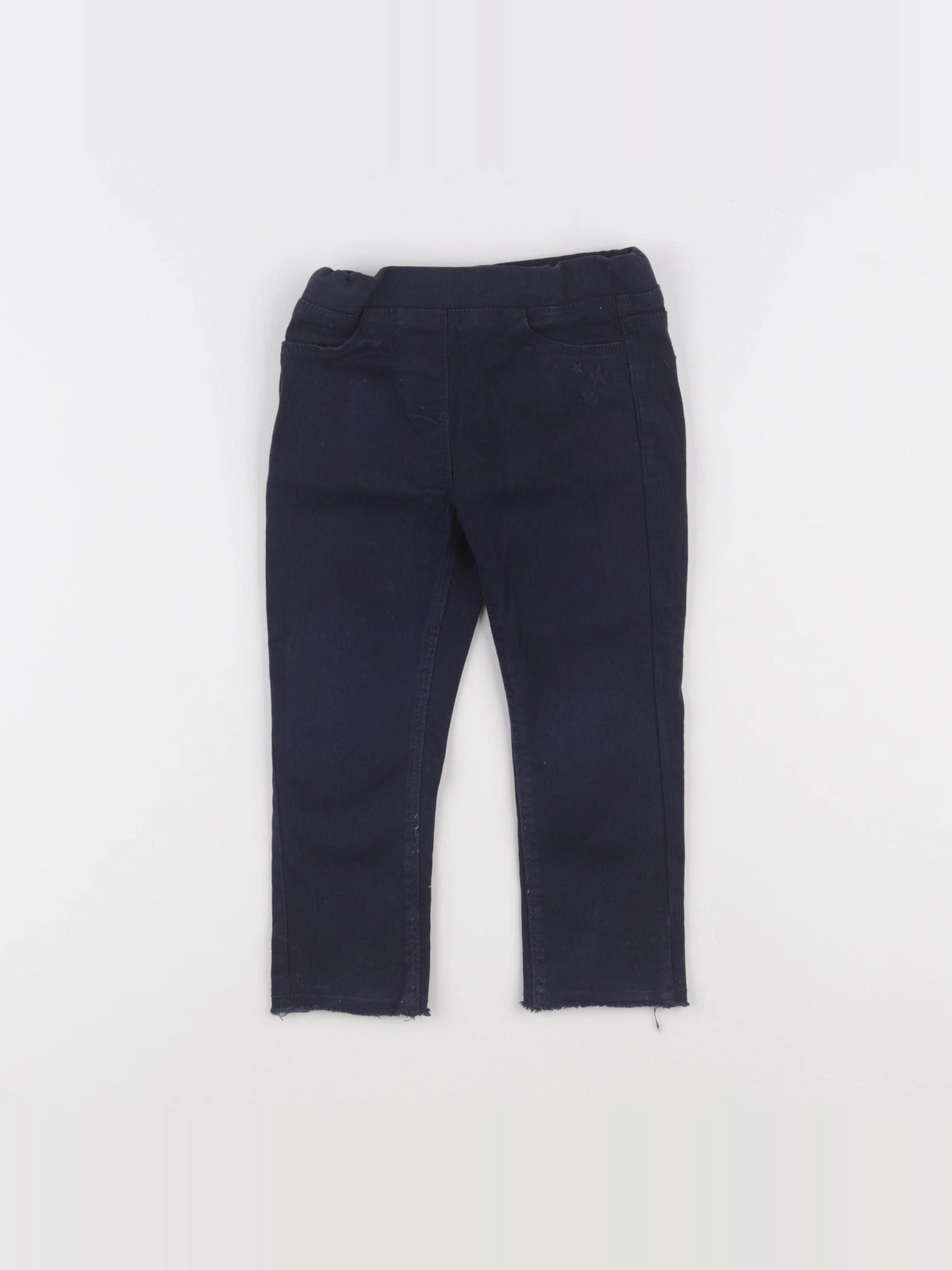 Vertbaudet - jegging bleu - 3 ans