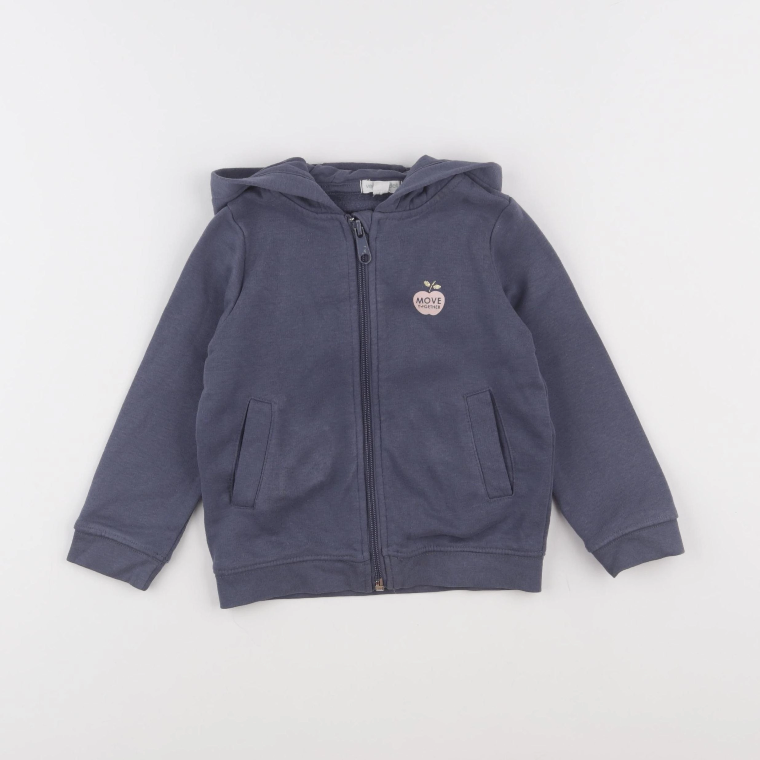 Vertbaudet - sweat bleu - 3 ans