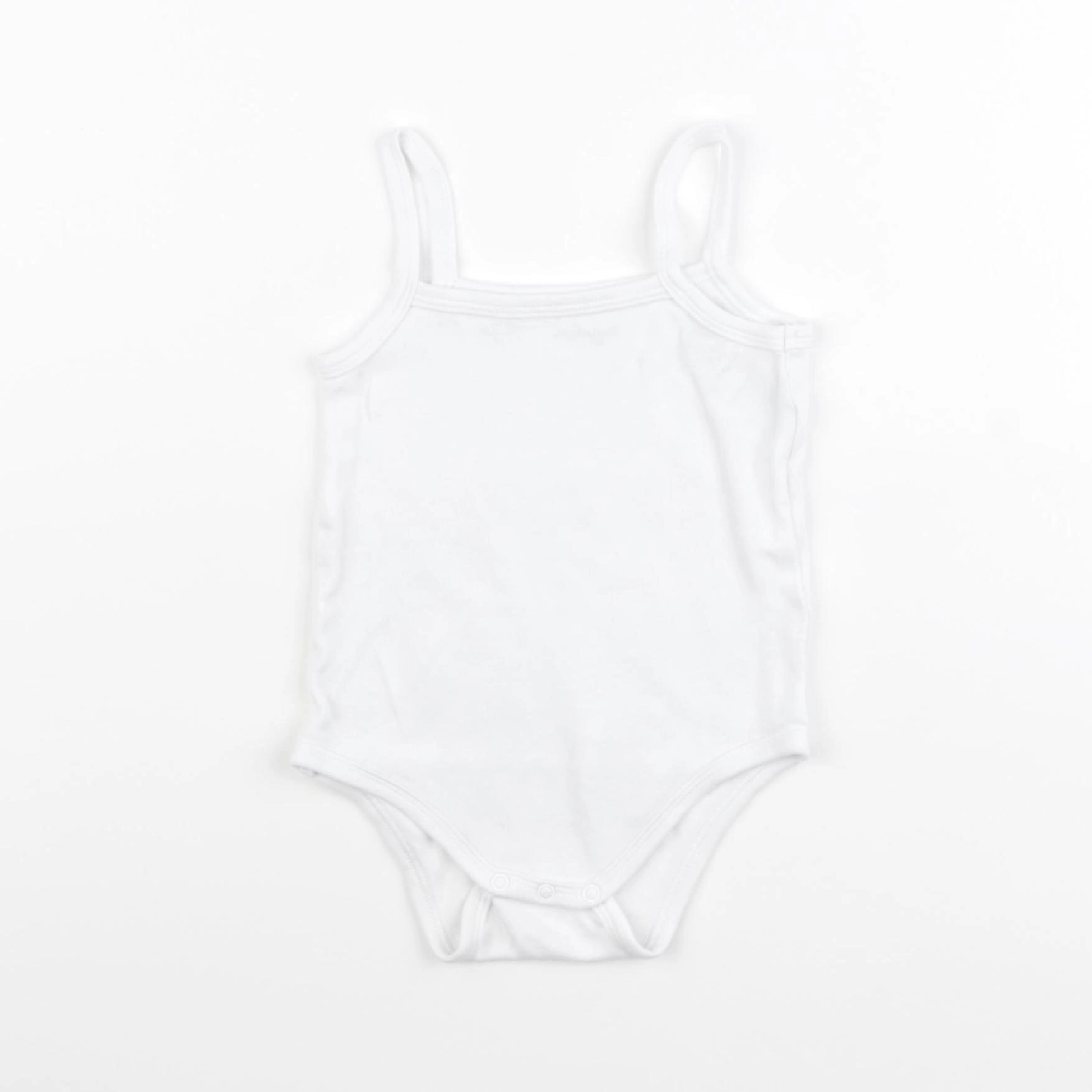 Vertbaudet - body blanc - 9 mois