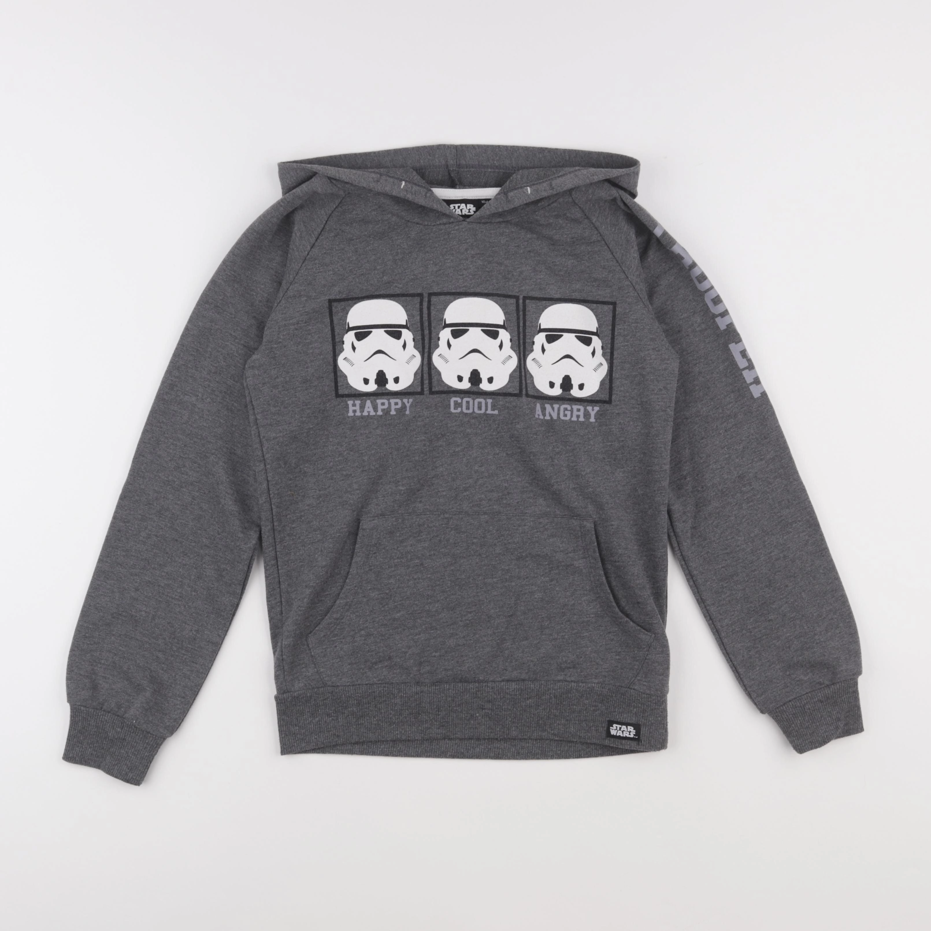 Vertbaudet - sweat gris - 10 ans