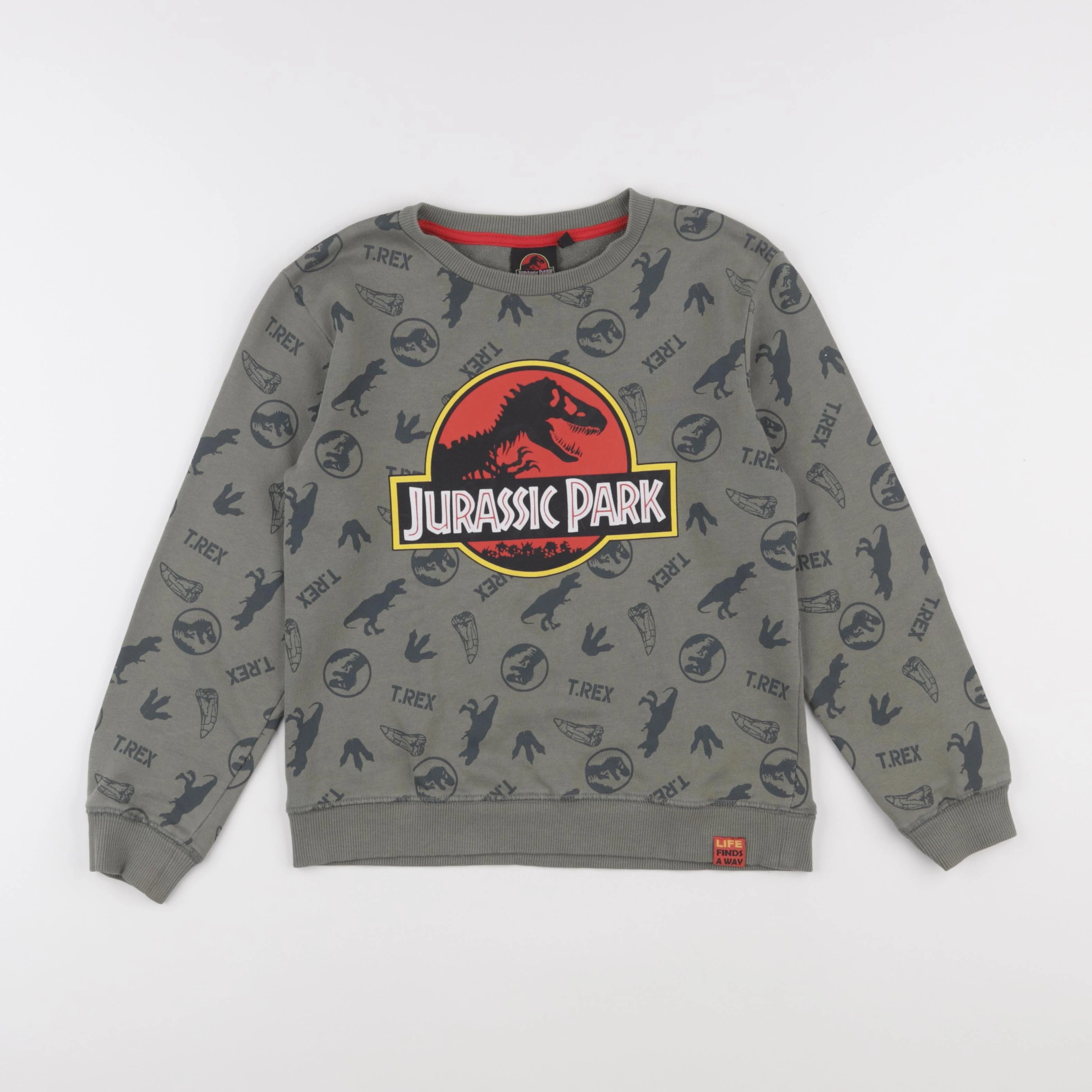 Vertbaudet - sweat vert - 10 ans