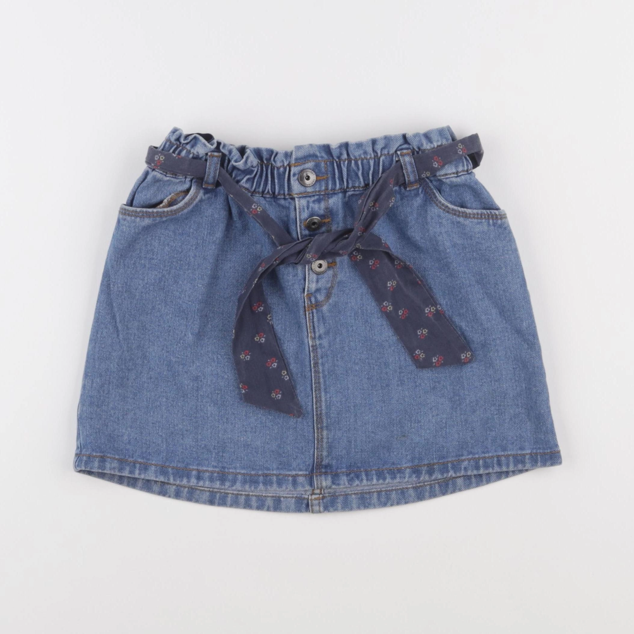 Vertbaudet - jupe bleu - 9 ans