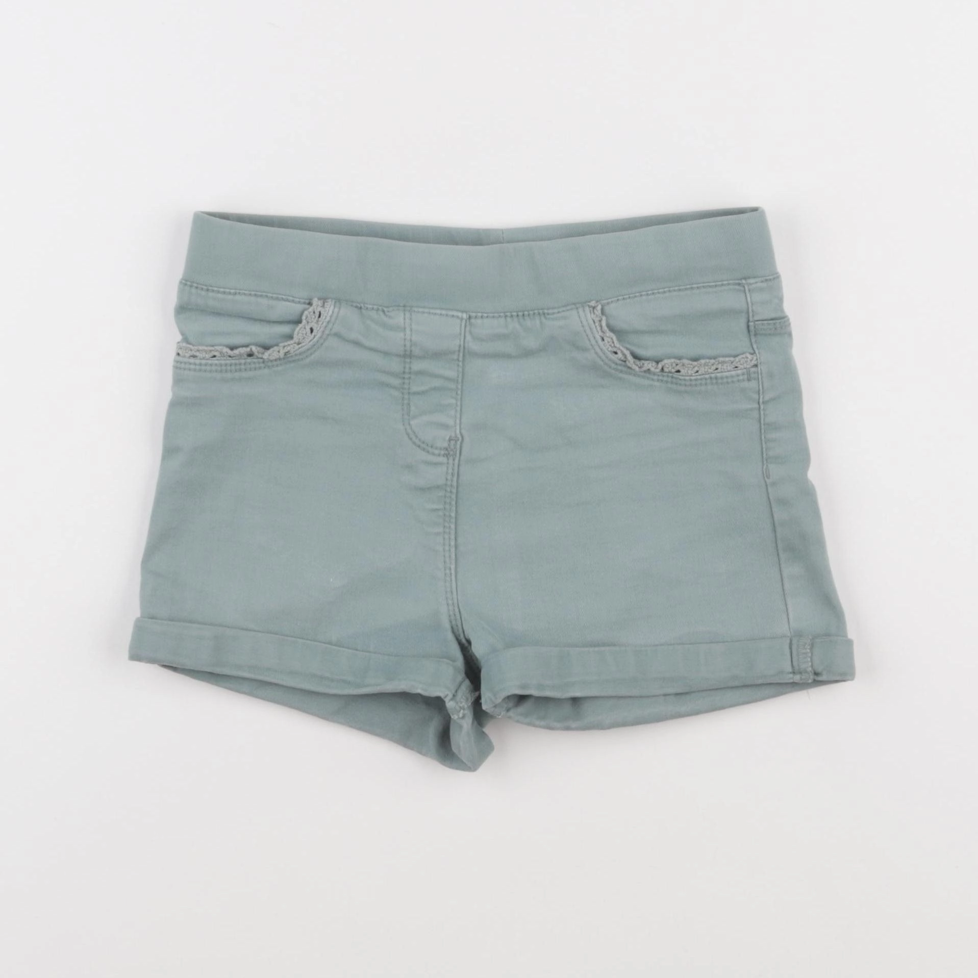 Vertbaudet - short vert - 9 ans