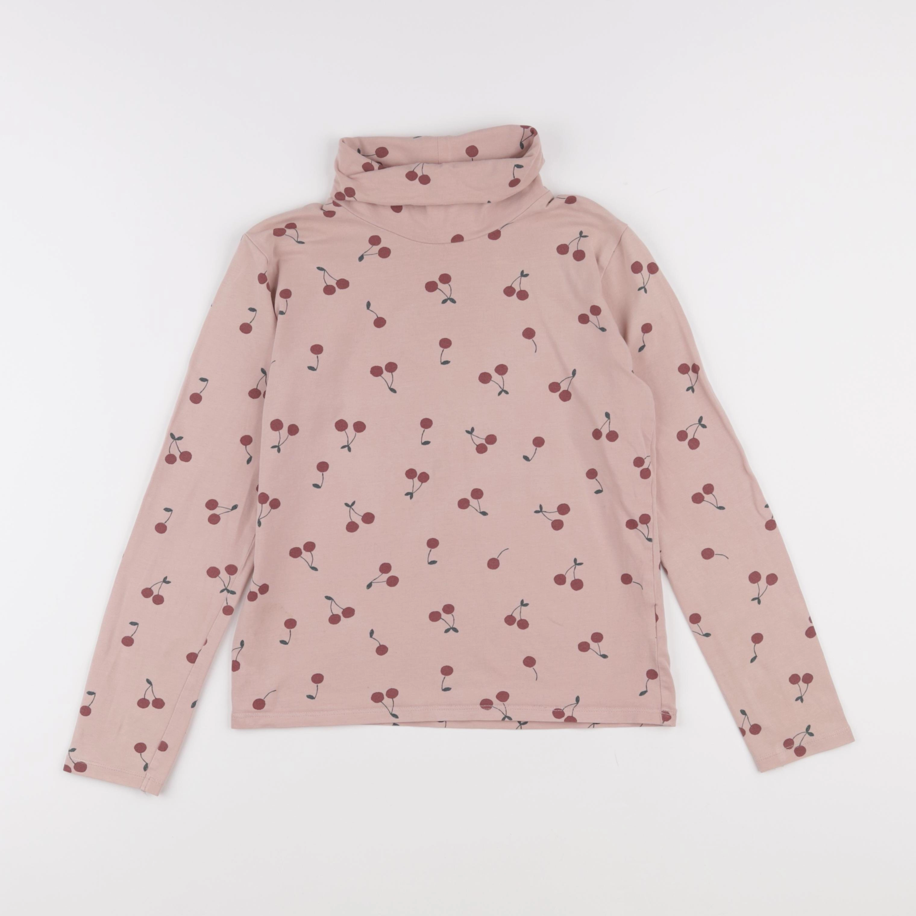 Vertbaudet - sous-pull rose - 10 ans
