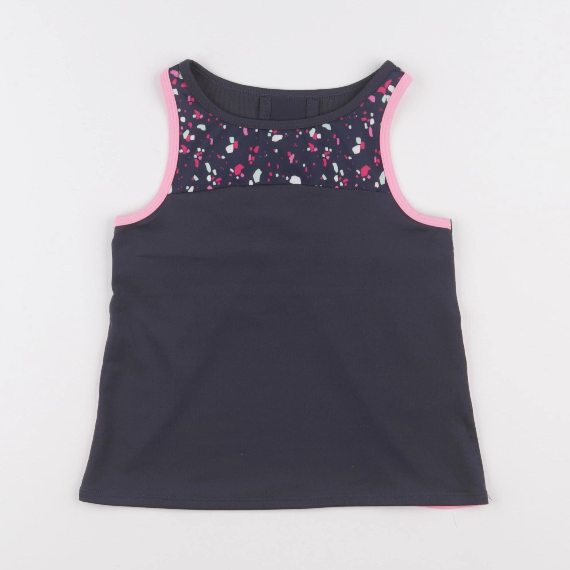 Vertbaudet - tee-shirt gris - 6 ans