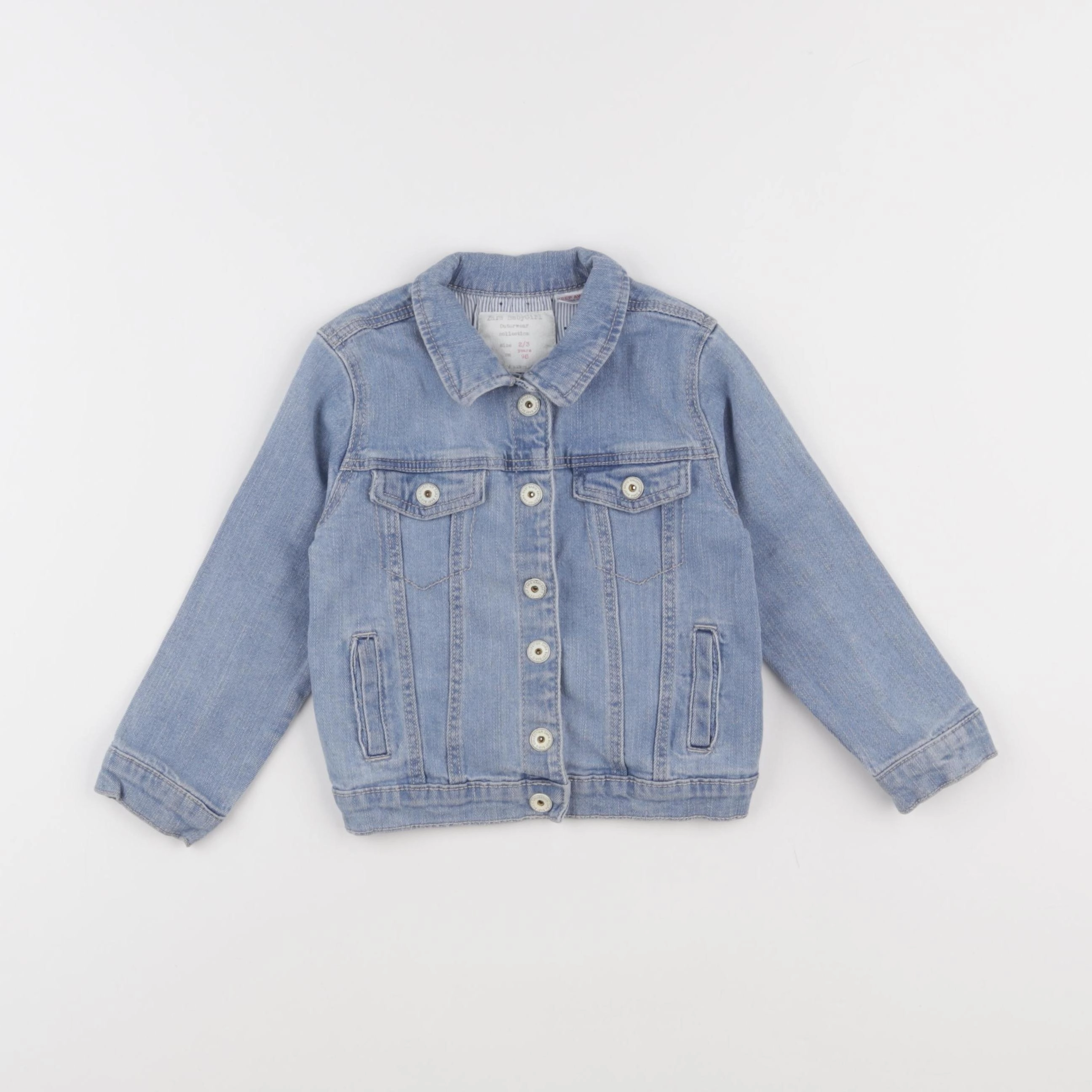 Zara - veste bleu - 2/3 ans