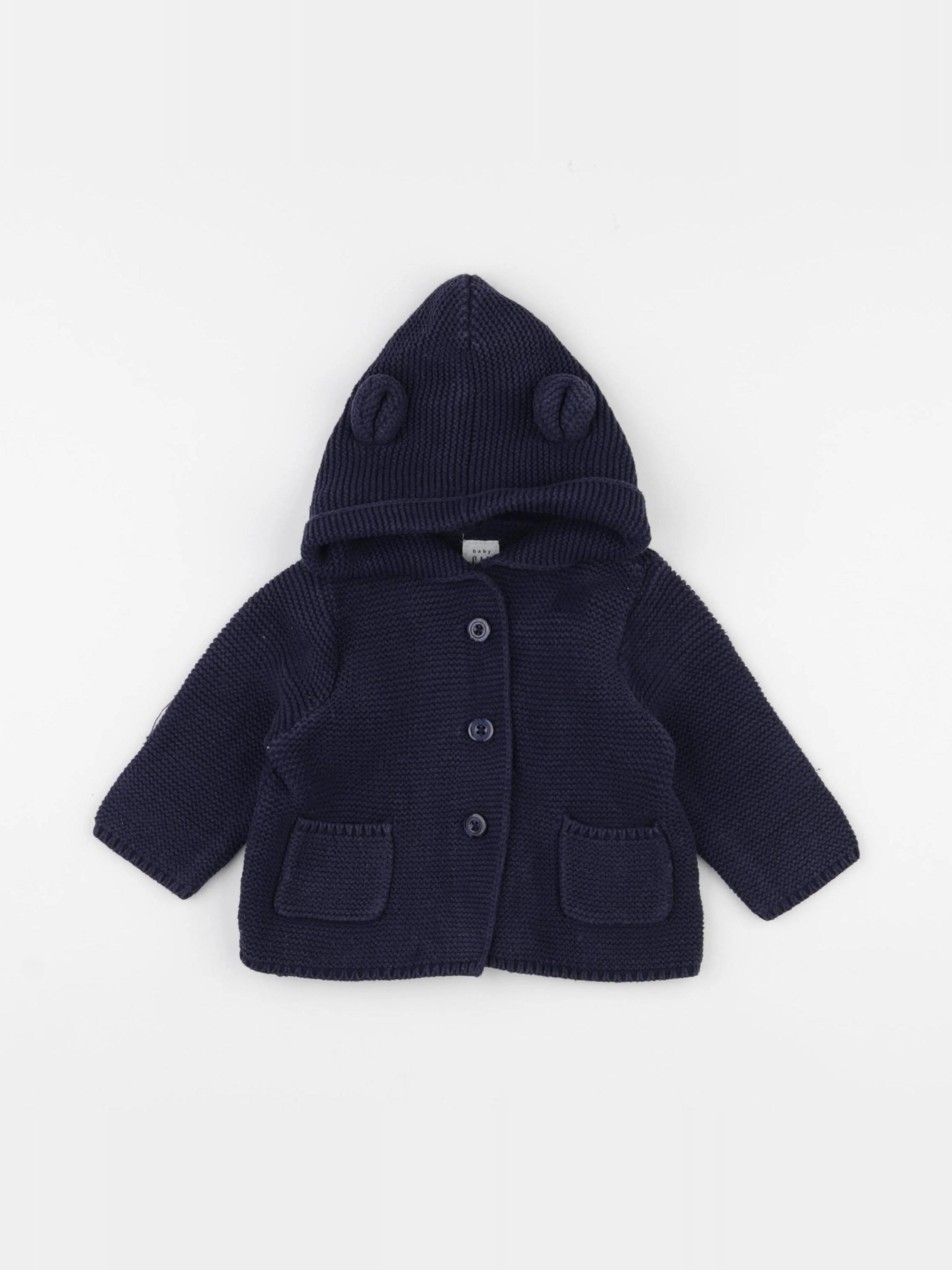 GAP - gilet bleu - 3/6 mois