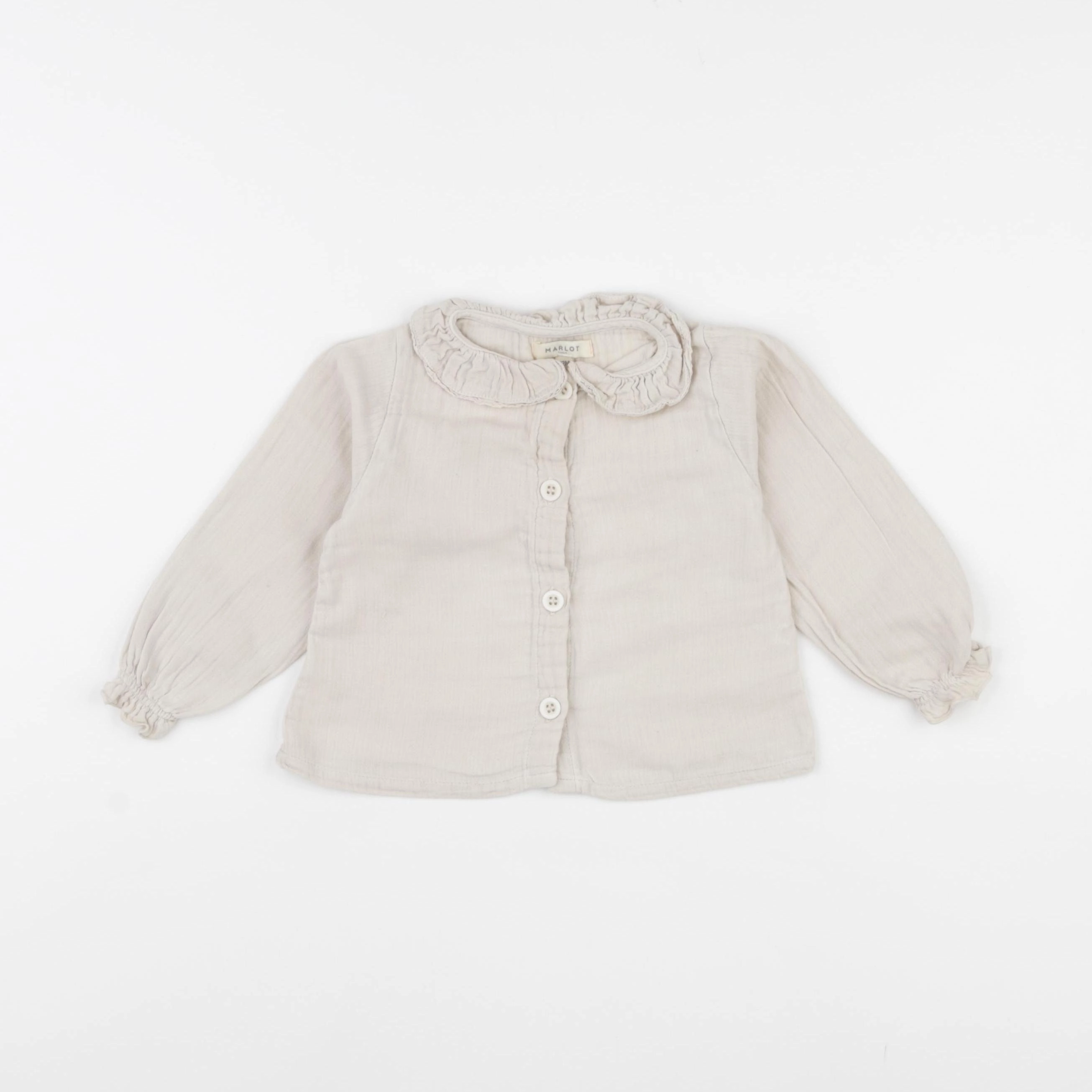 Marlot Paris - blouse beige - 12 mois