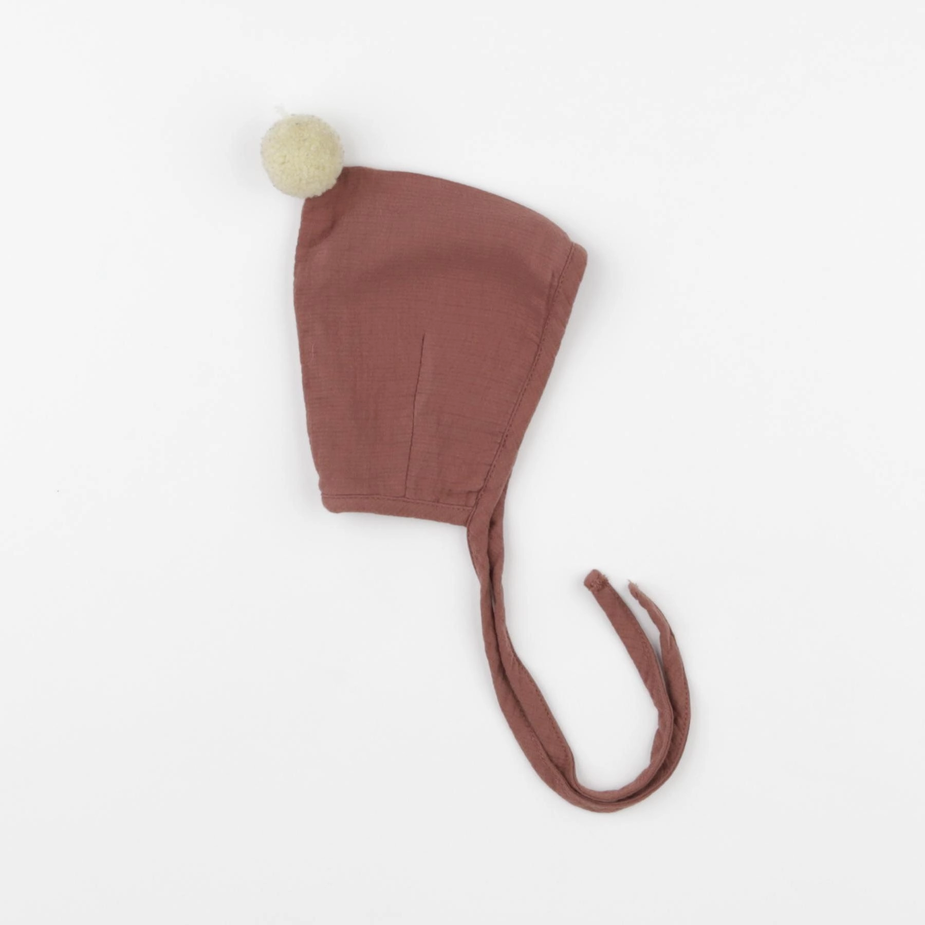 Quincy Mae - bonnet marron - 0/3 mois