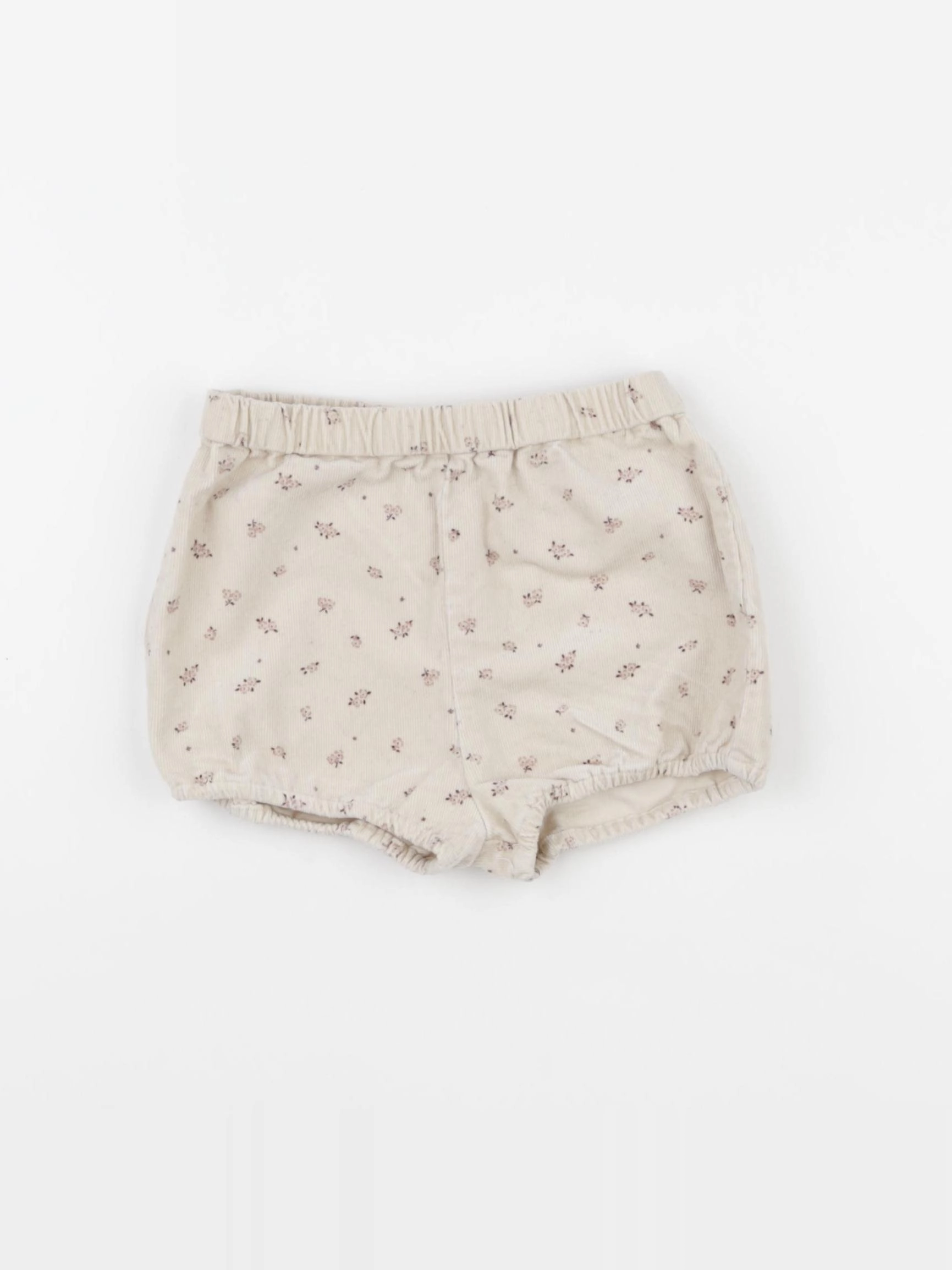 Vertbaudet - short beige - 12 mois