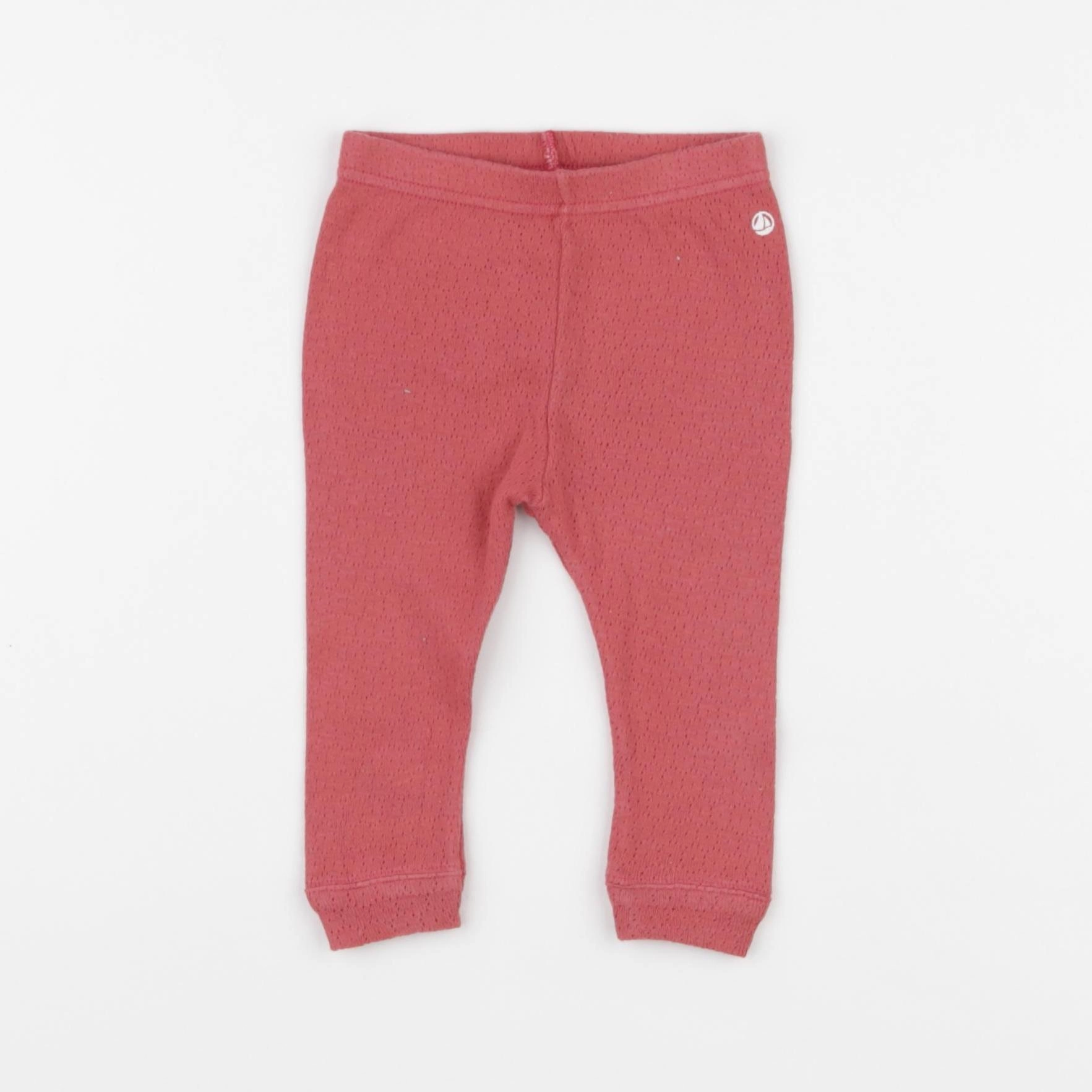 Petit Bateau - legging rose - 6 mois