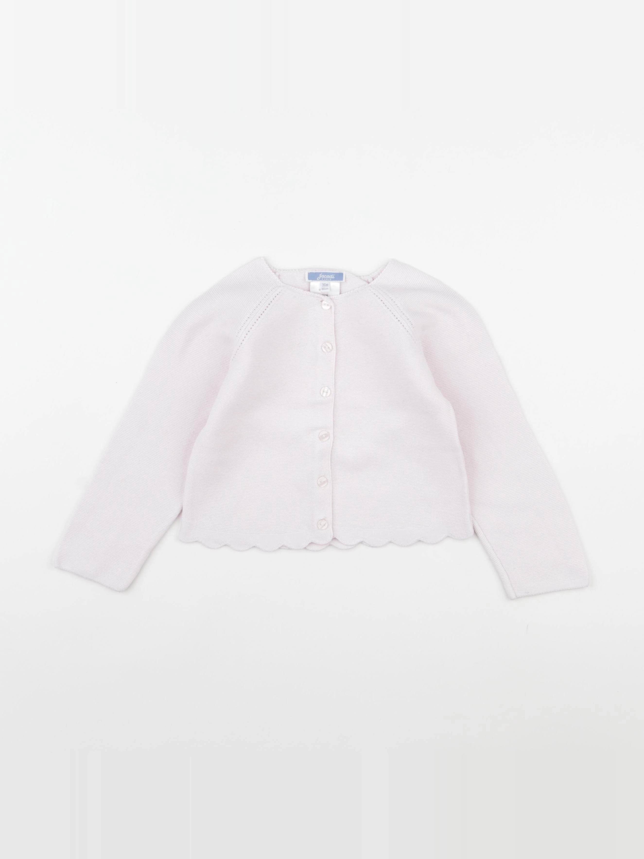 Jacadi - gilet rose - 36 mois