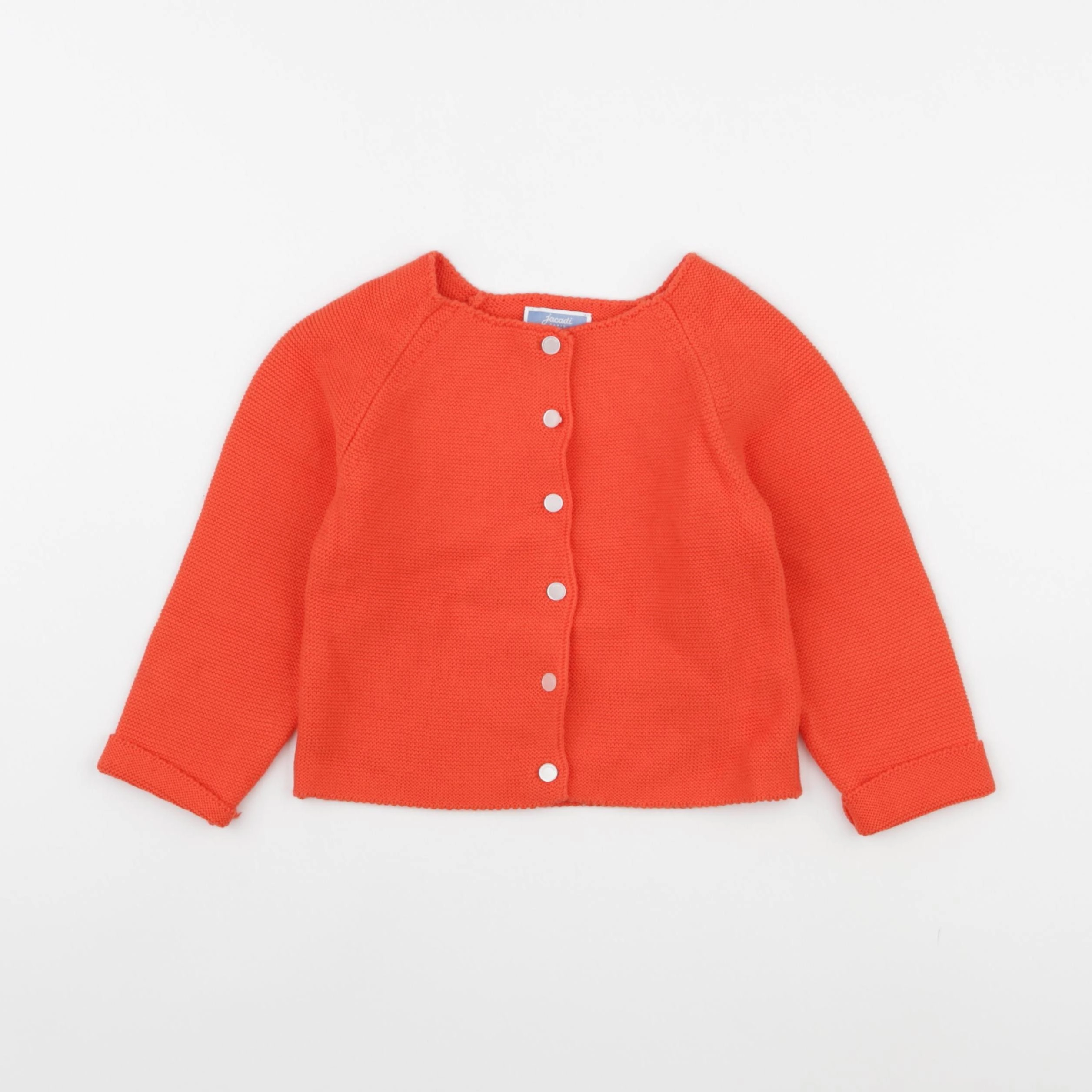 Jacadi - gilet rouge - 24 mois
