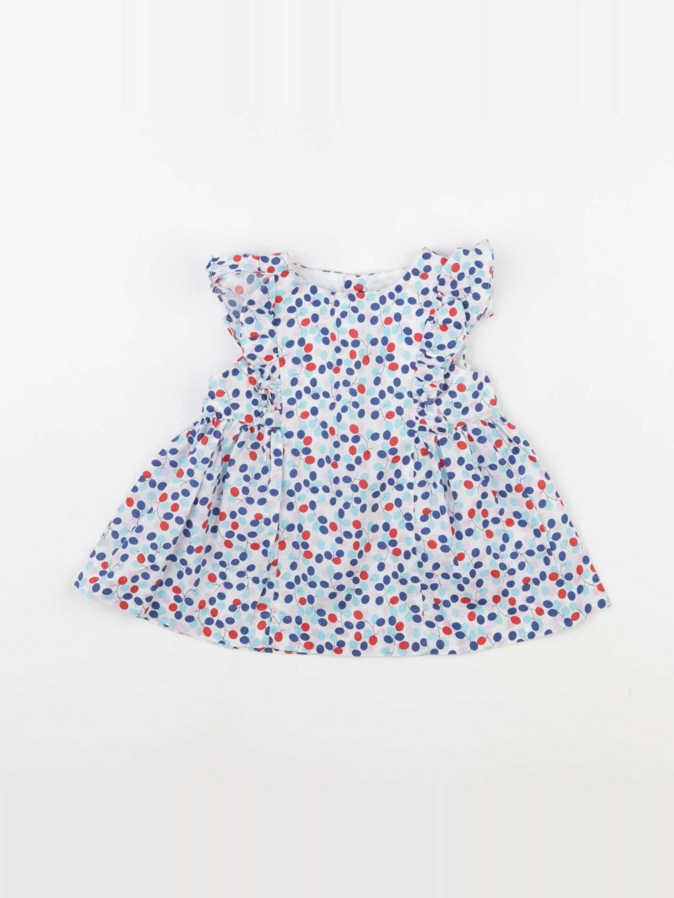 Jacadi - blouse liberty multicolore - 24 mois