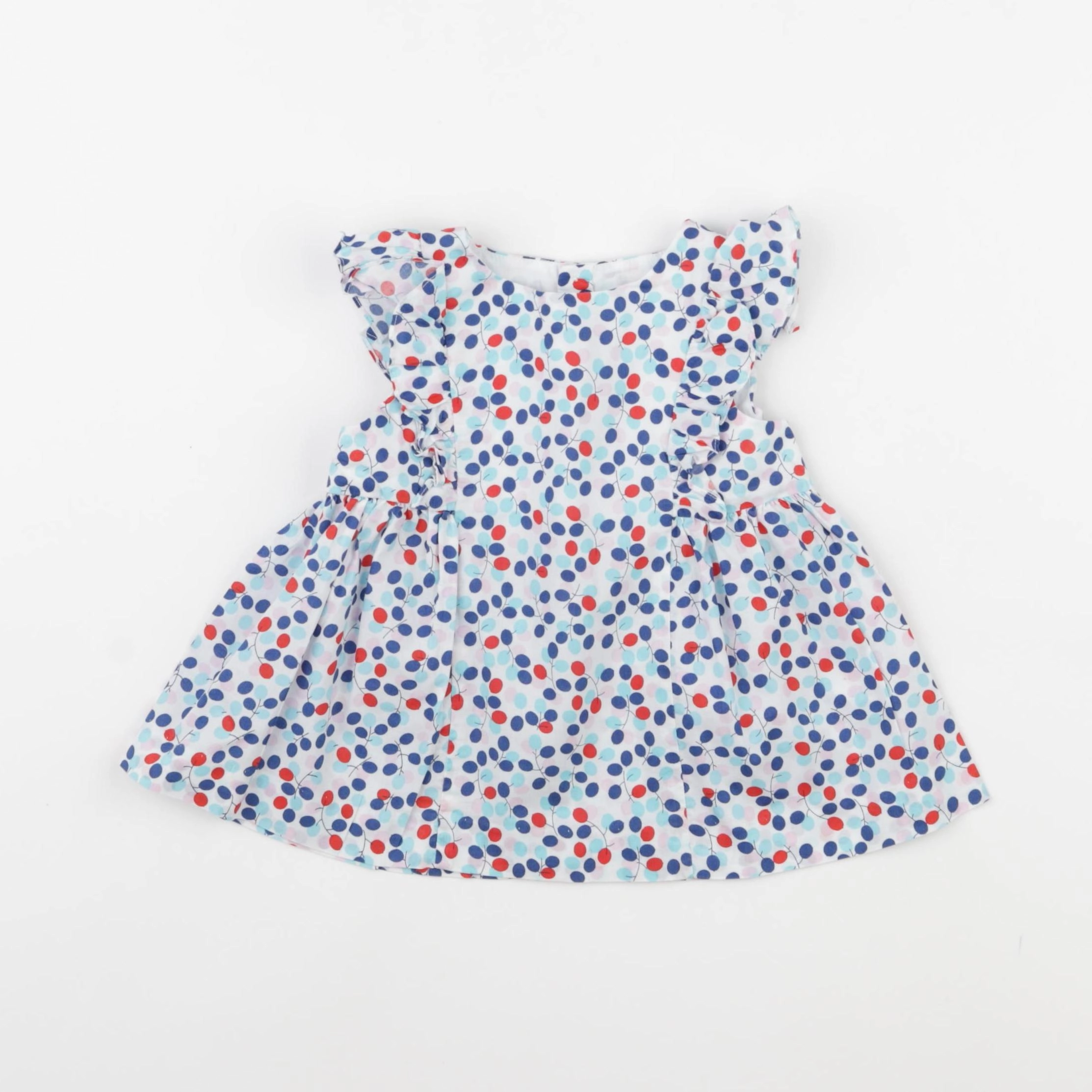 Jacadi - blouse liberty multicolore - 24 mois