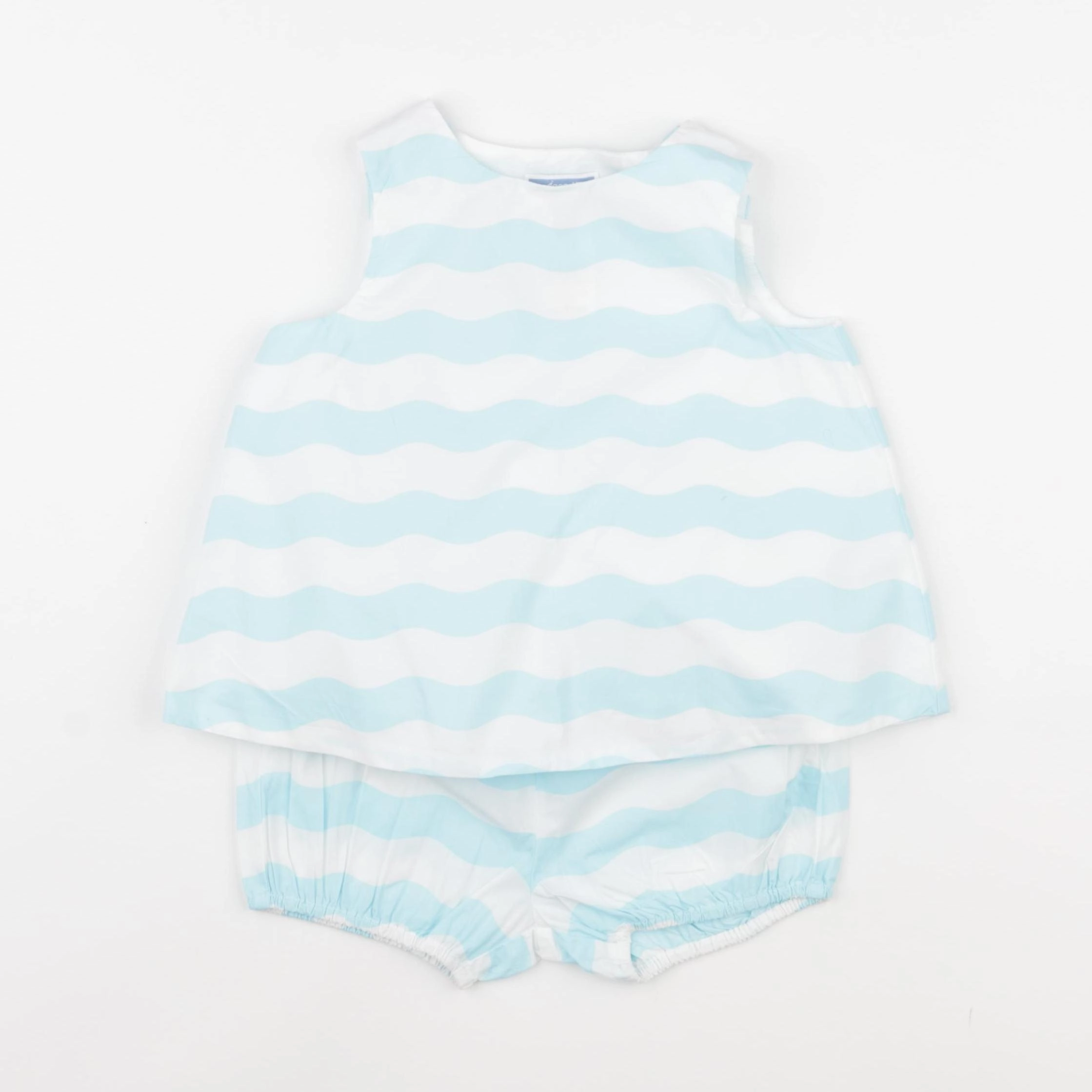 Jacadi - ensemble blanc, bleu - 24 mois