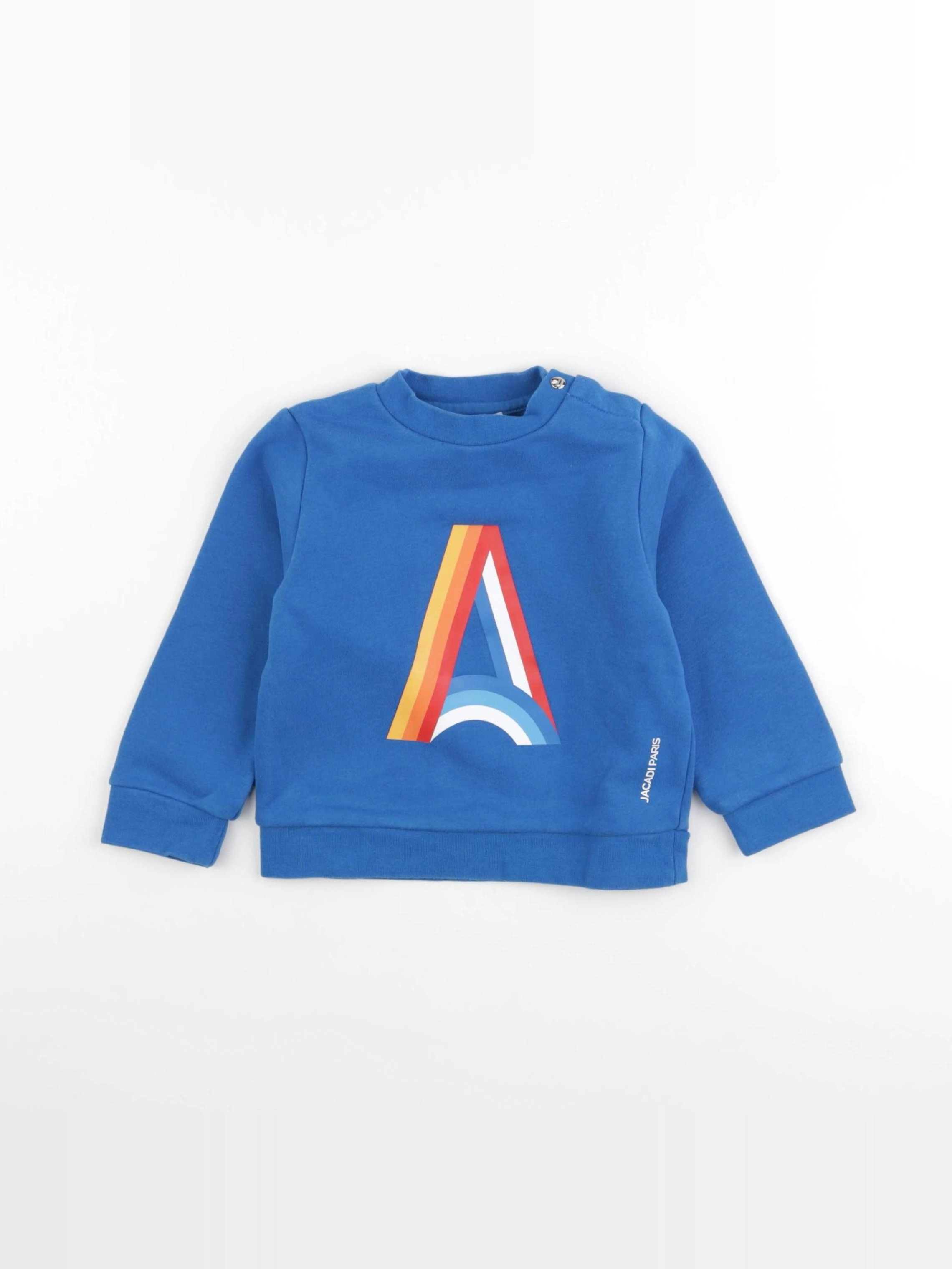 Jacadi - sweat bleu - 24 mois