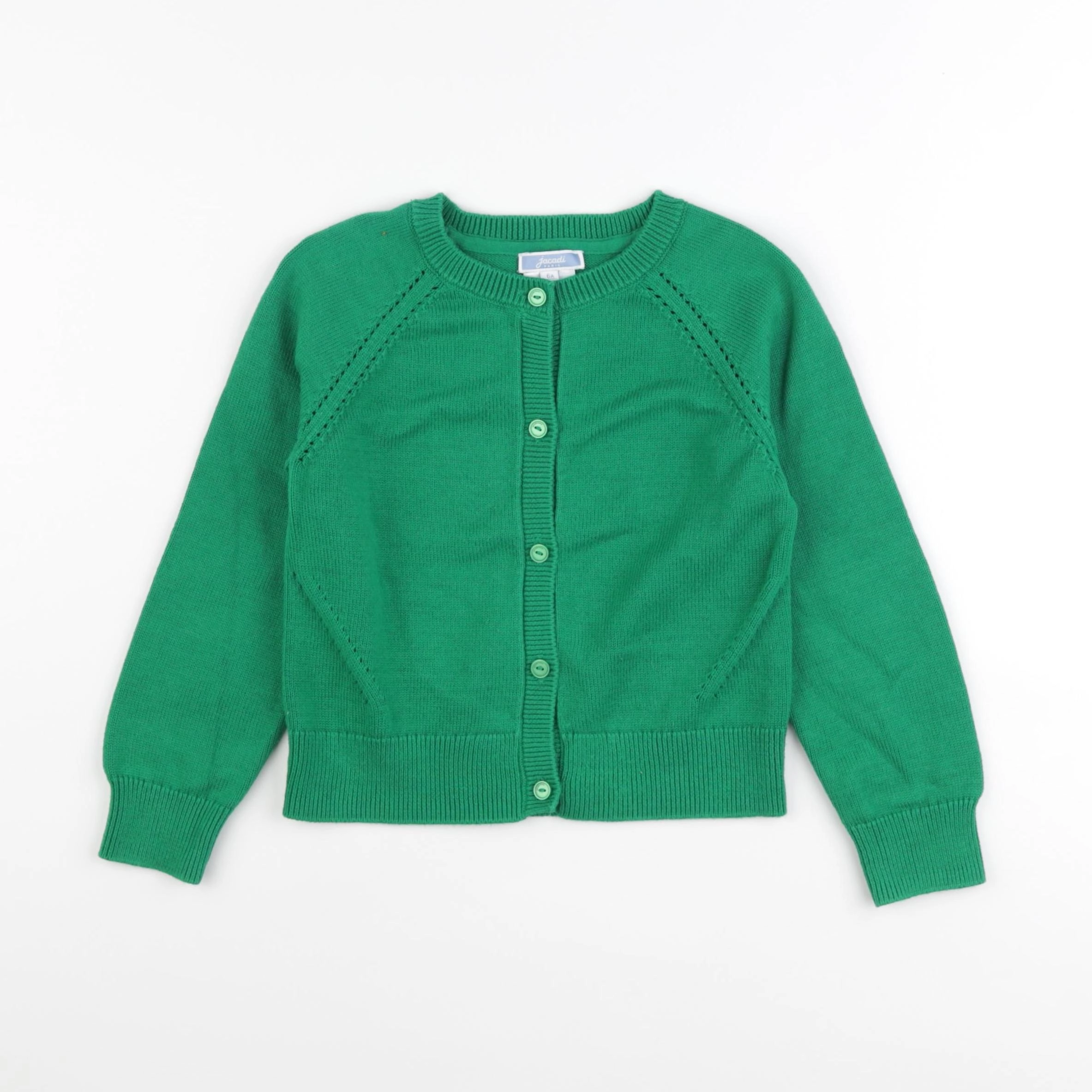 Jacadi - gilet vert - 6 ans