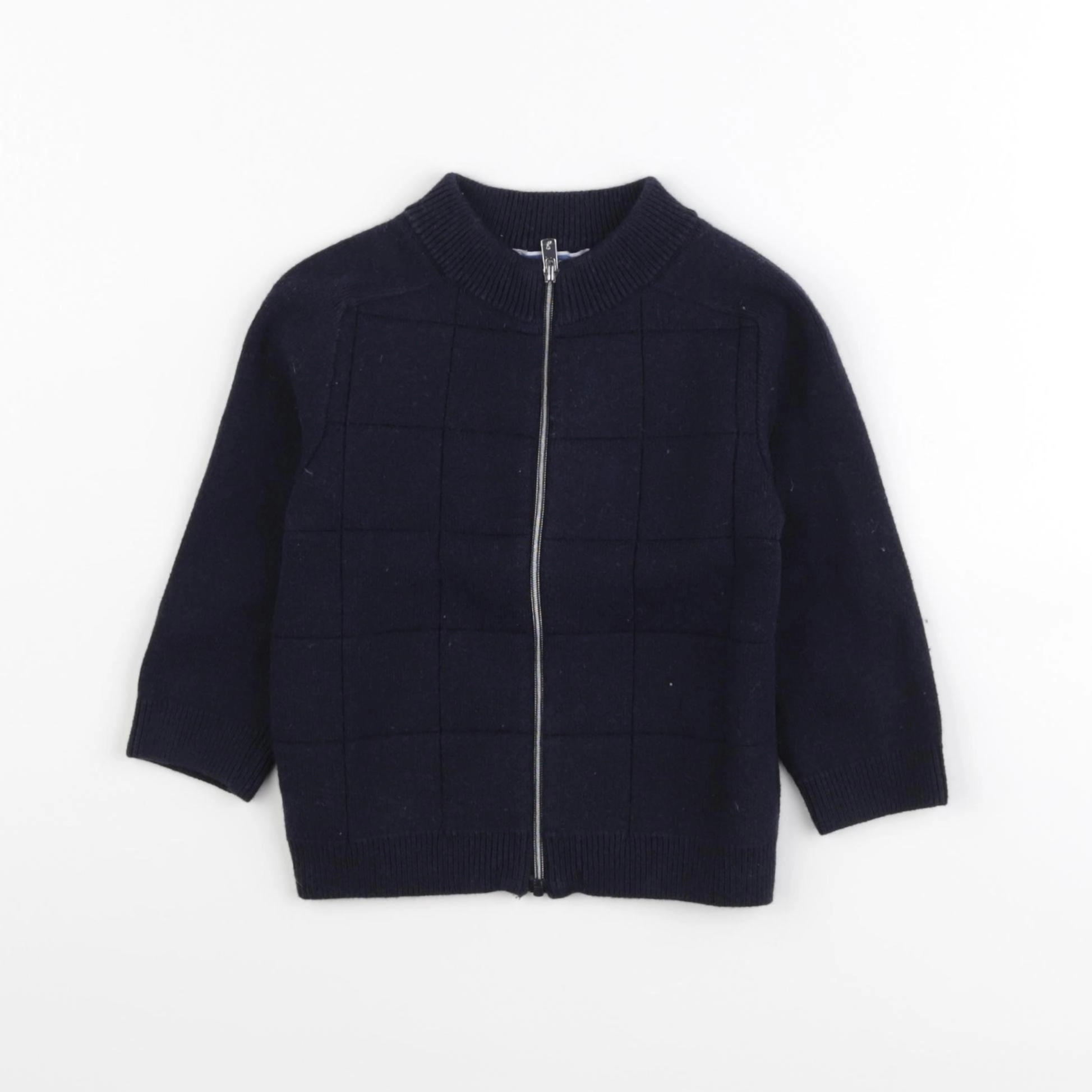 Jacadi - gilet bleu - 18 mois