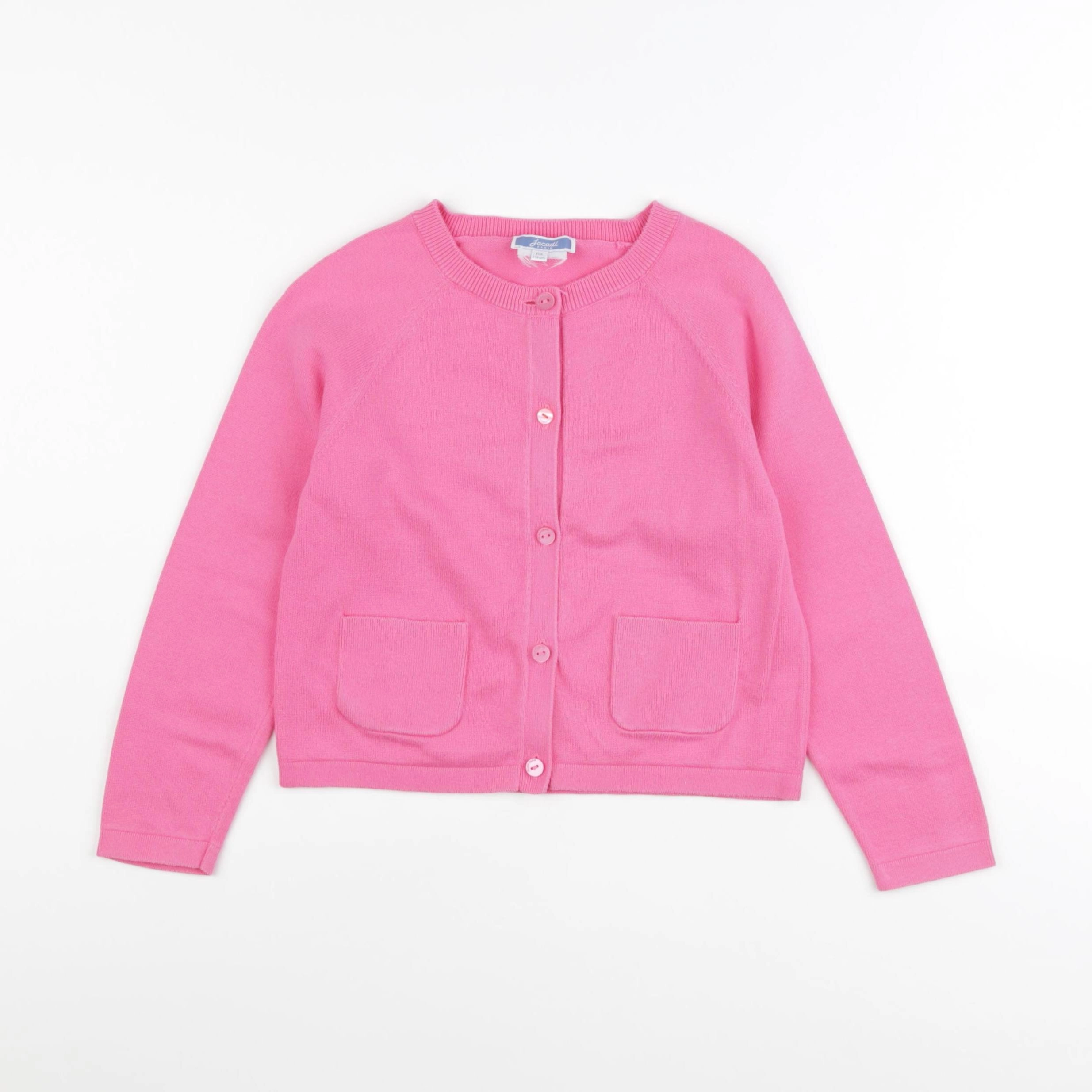 Jacadi - gilet rose - 6 ans