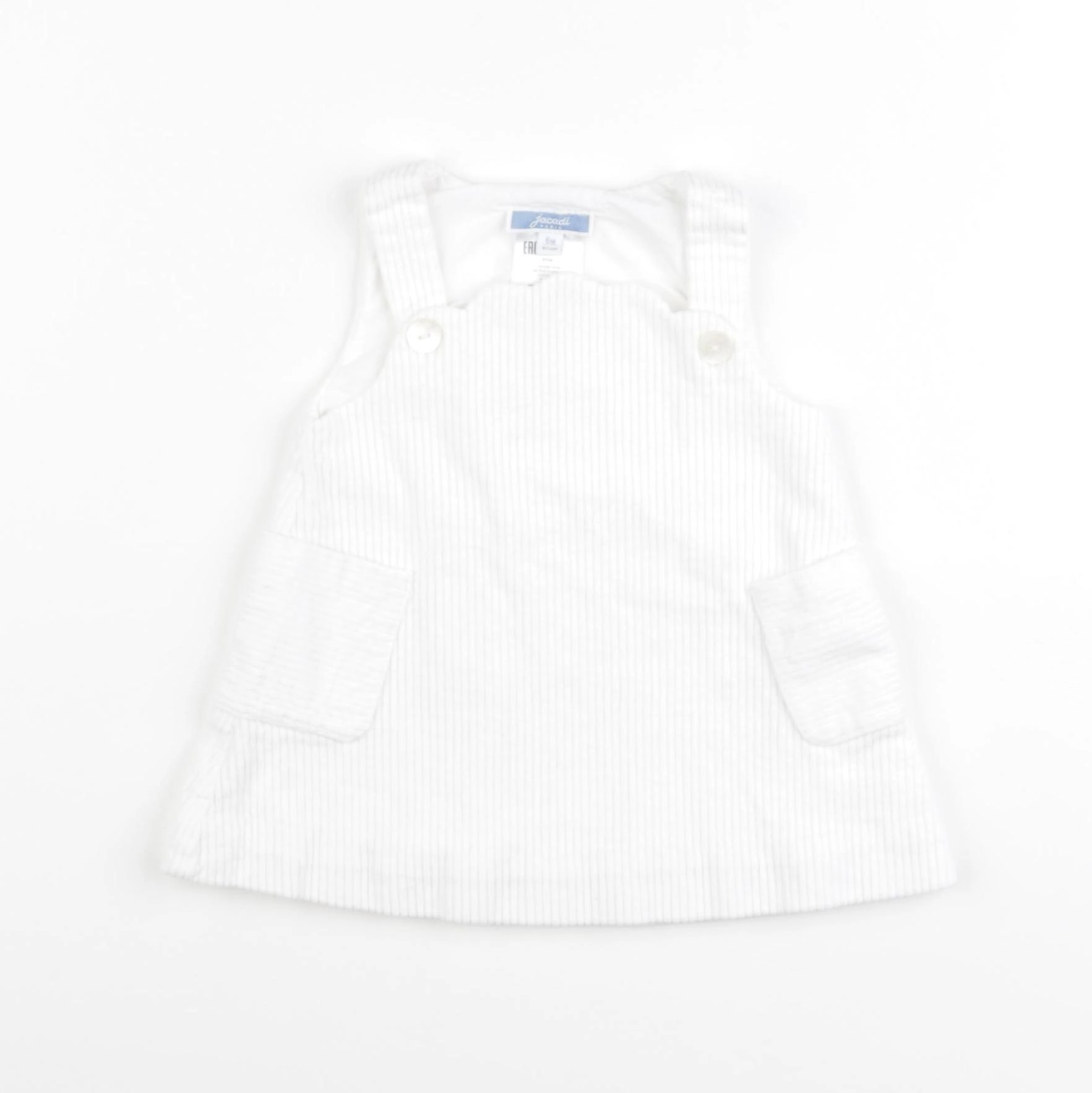 Jacadi - robe blanc - 6 mois