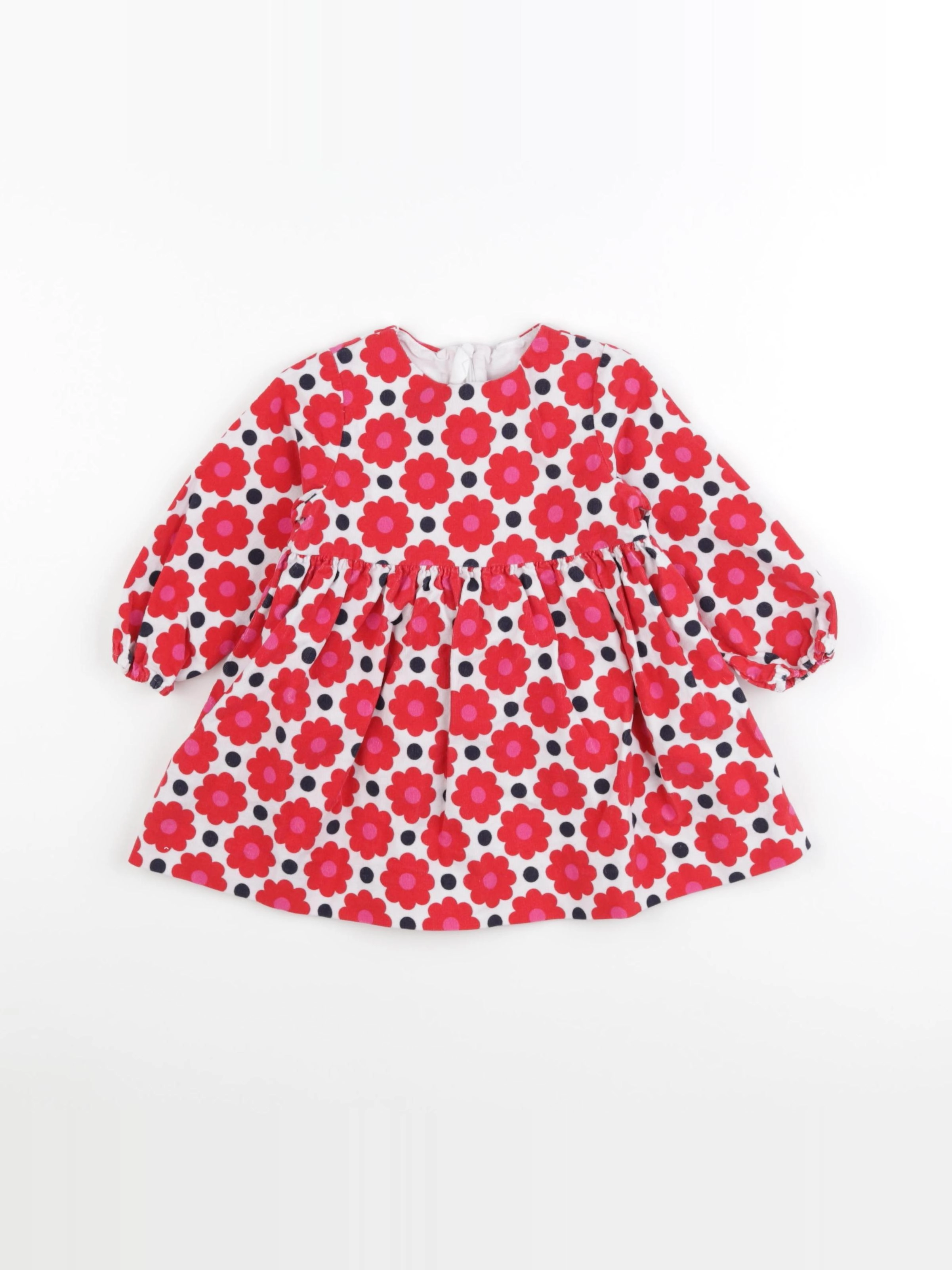 Jacadi - robe rouge - 18 mois