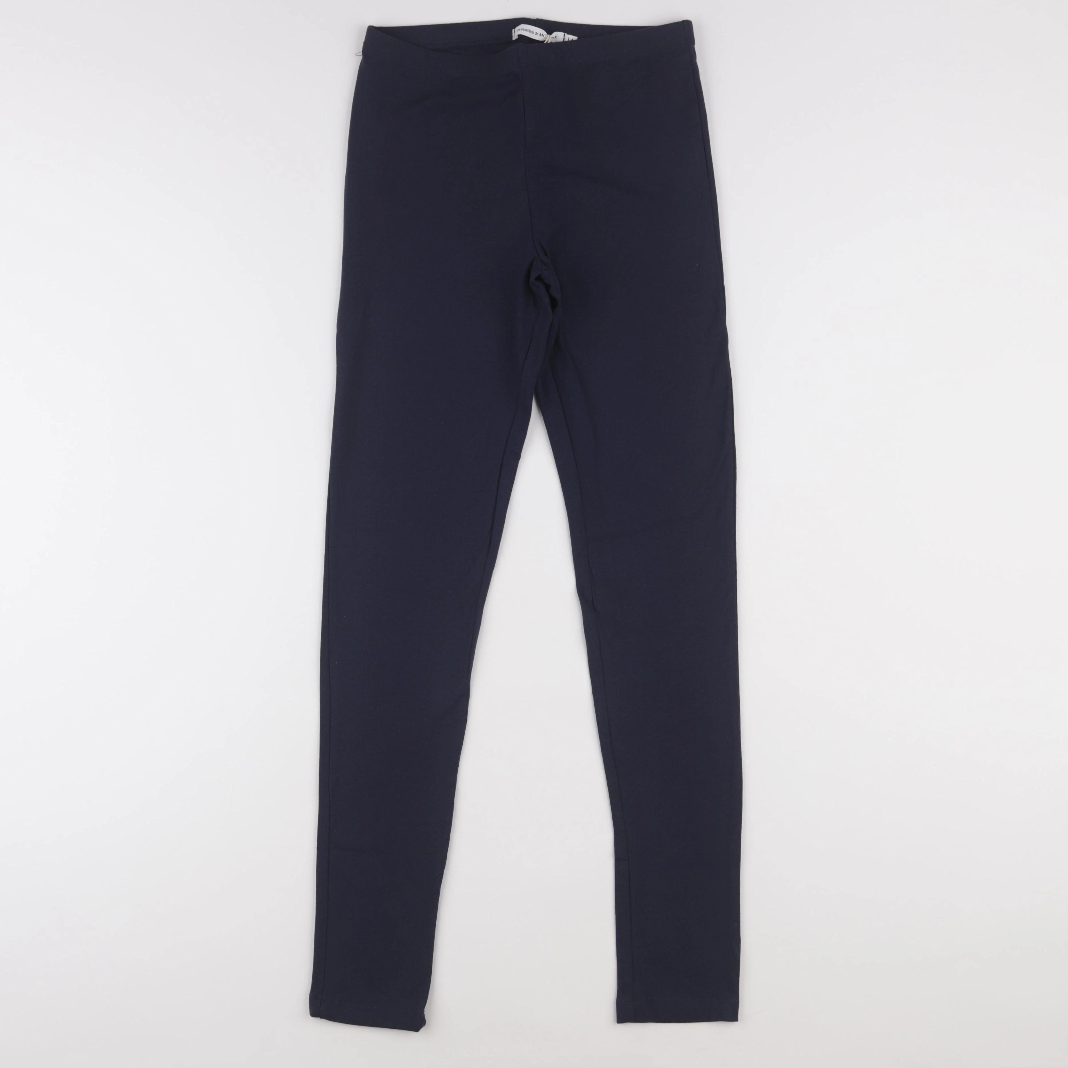 Monoprix - legging bleu - 14 ans