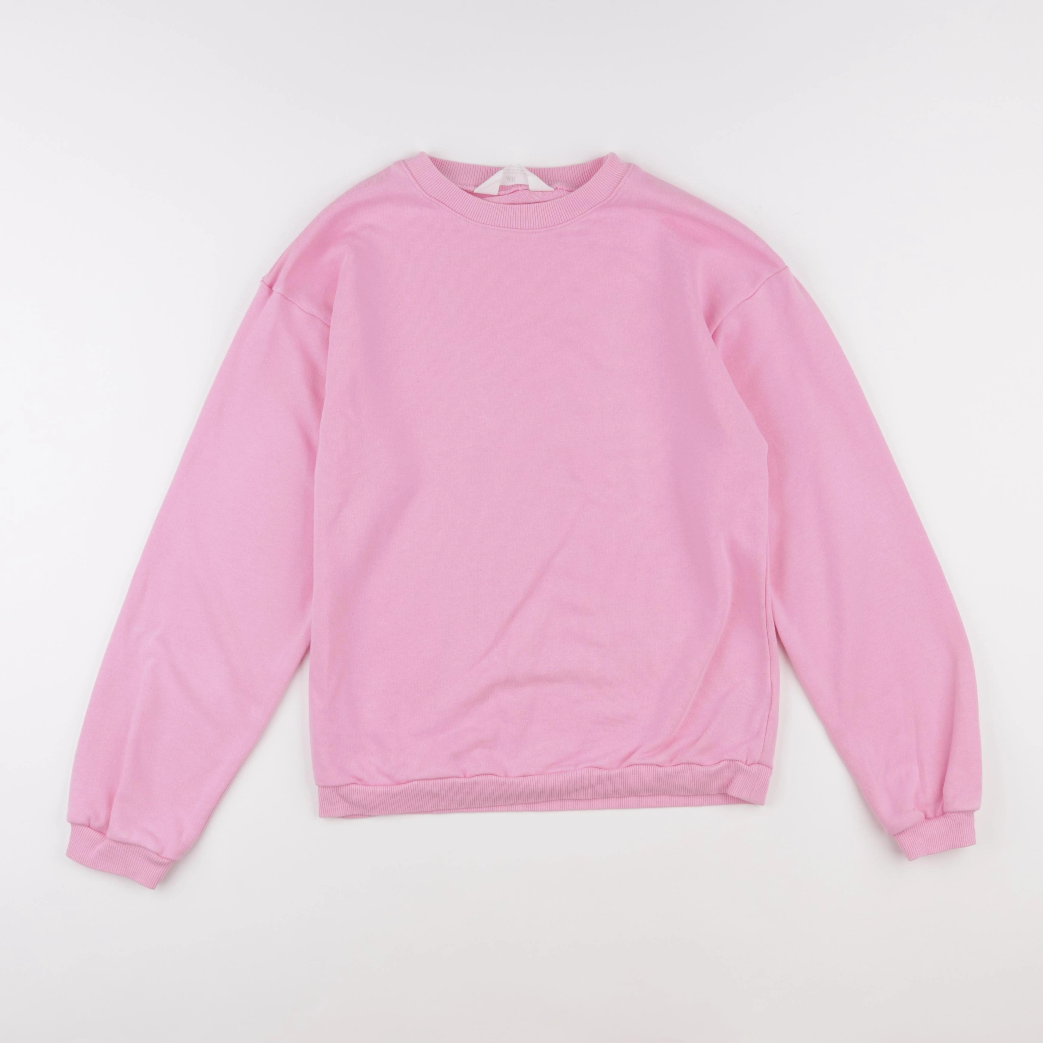 H&M - sweat rose - 12/14 ans