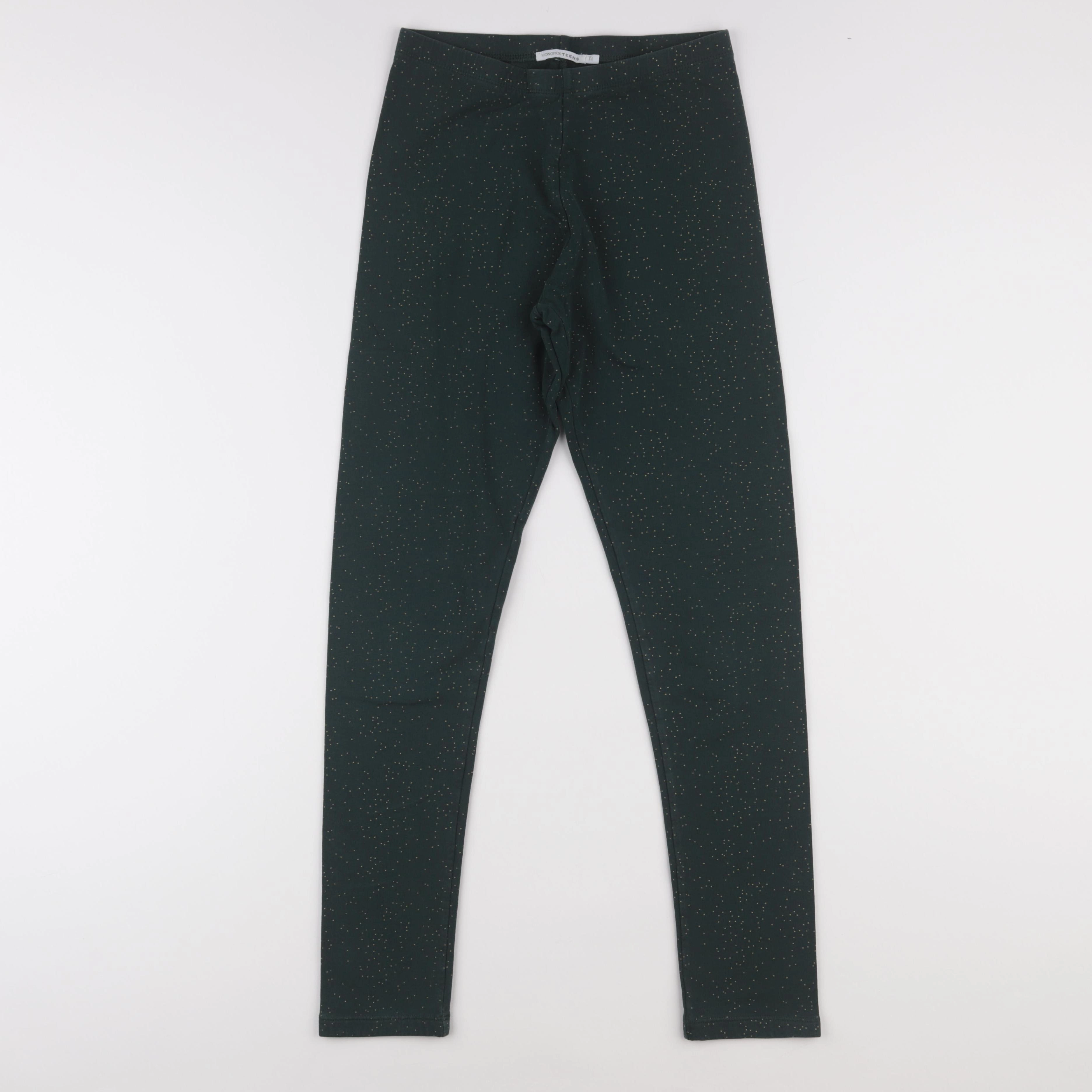 Monoprix - legging vert - 14 ans