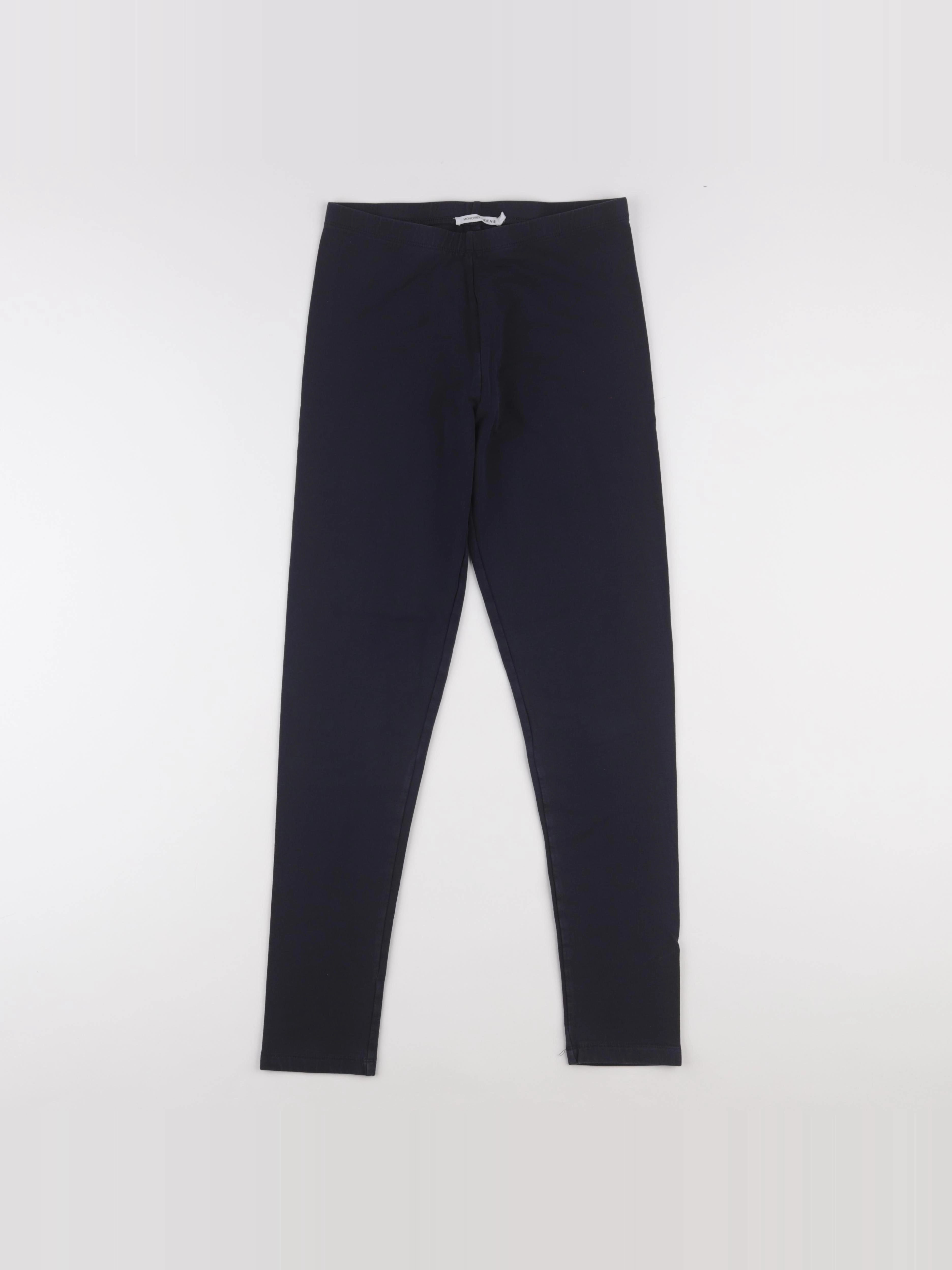 Monoprix - legging bleu - 14 ans