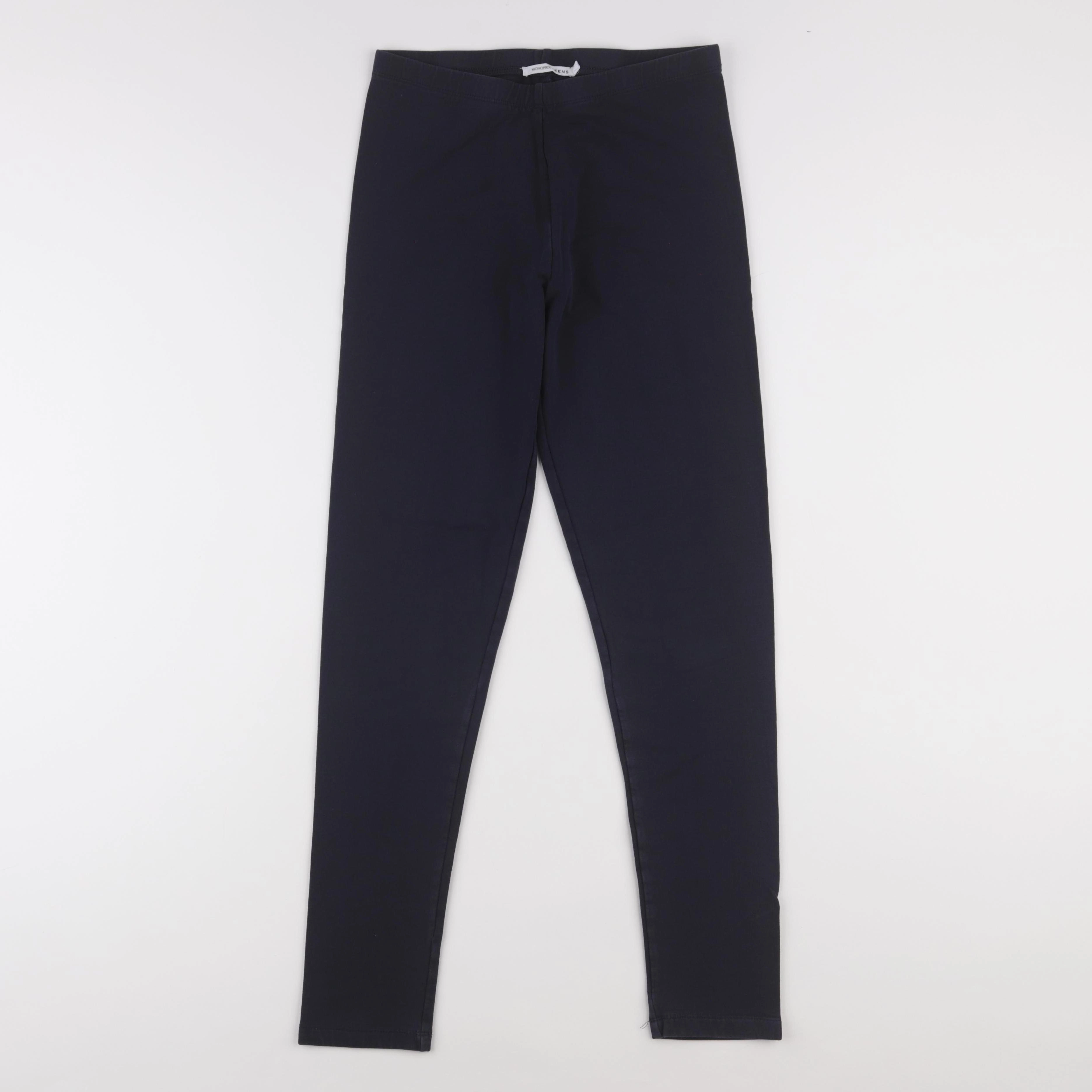 Monoprix - legging bleu - 14 ans