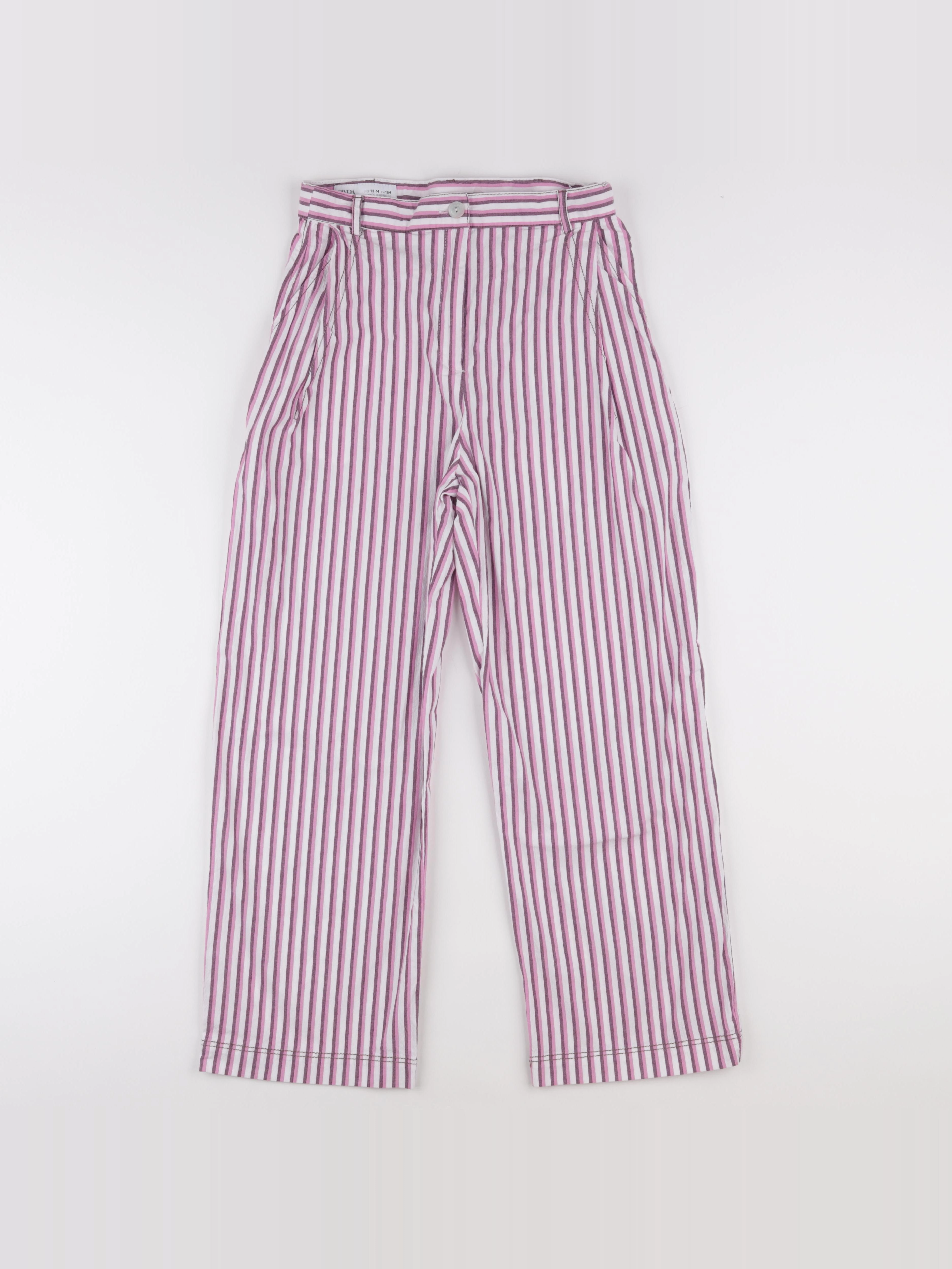 Zara - pantalon rose - 13/14 ans