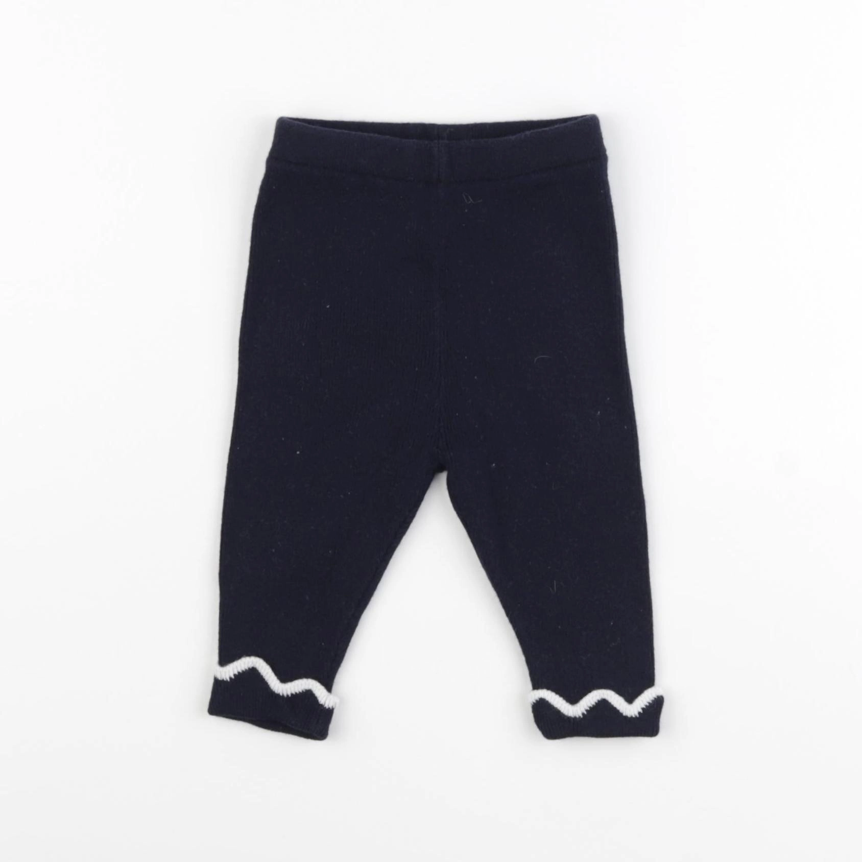 Jacadi - legging bleu - 6 mois