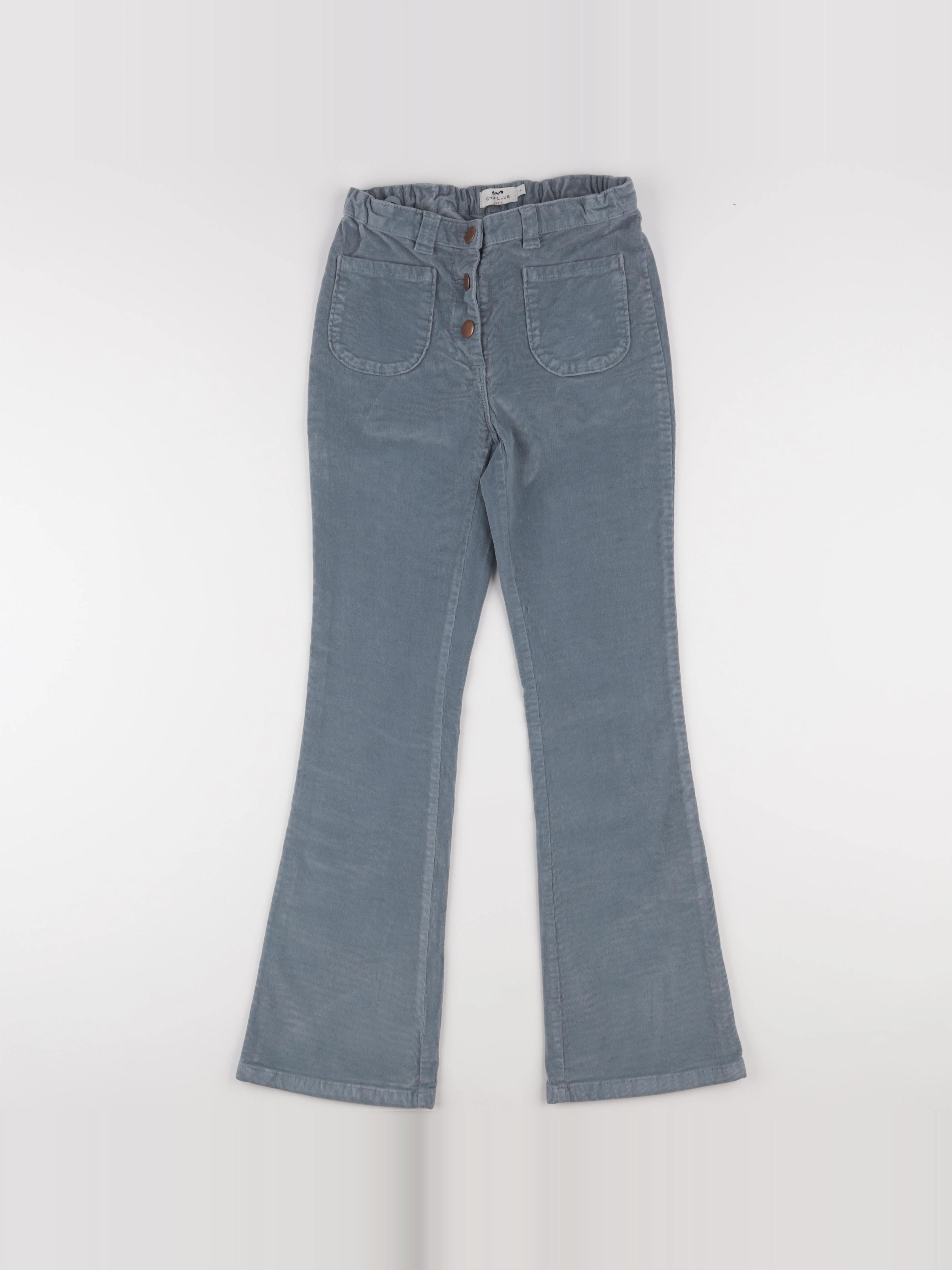 Cyrillus - pantalon bleu - 14 ans