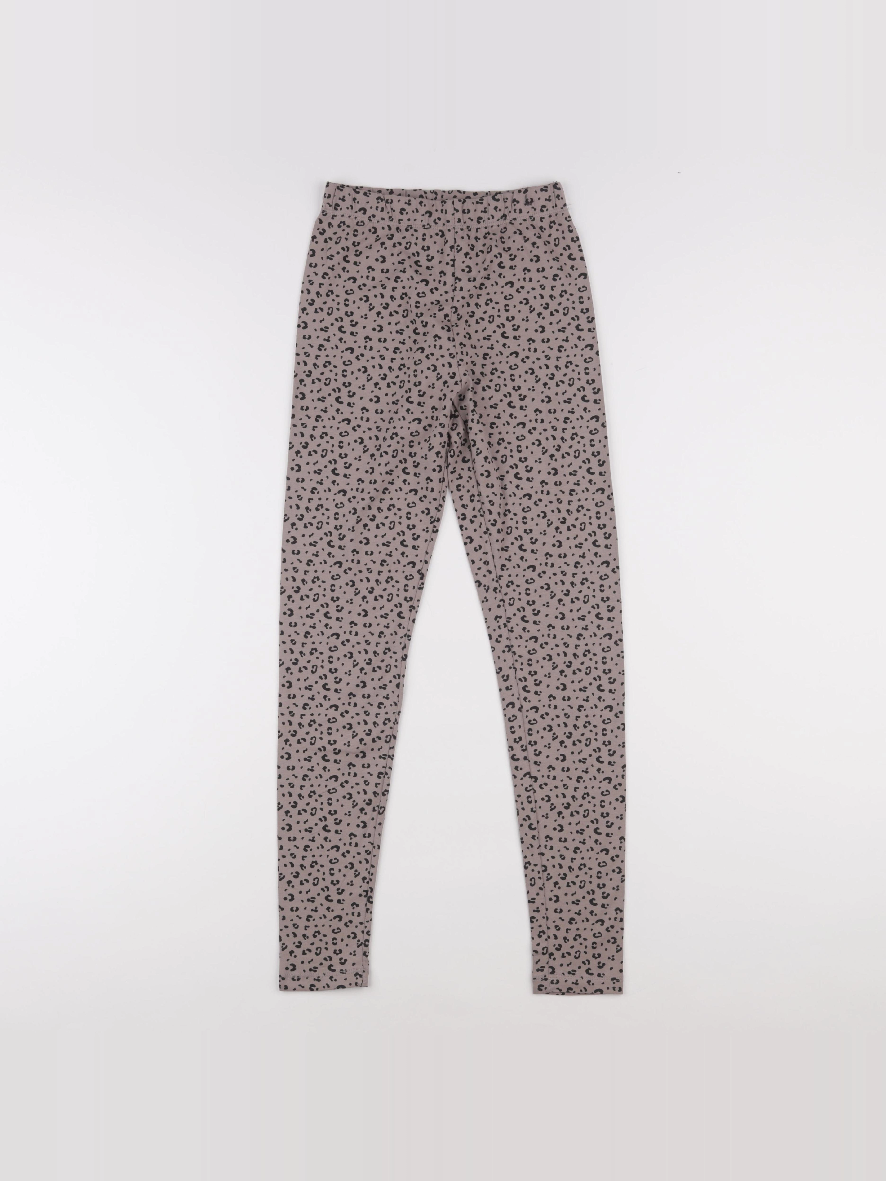 H&M - legging marron - 16 ans