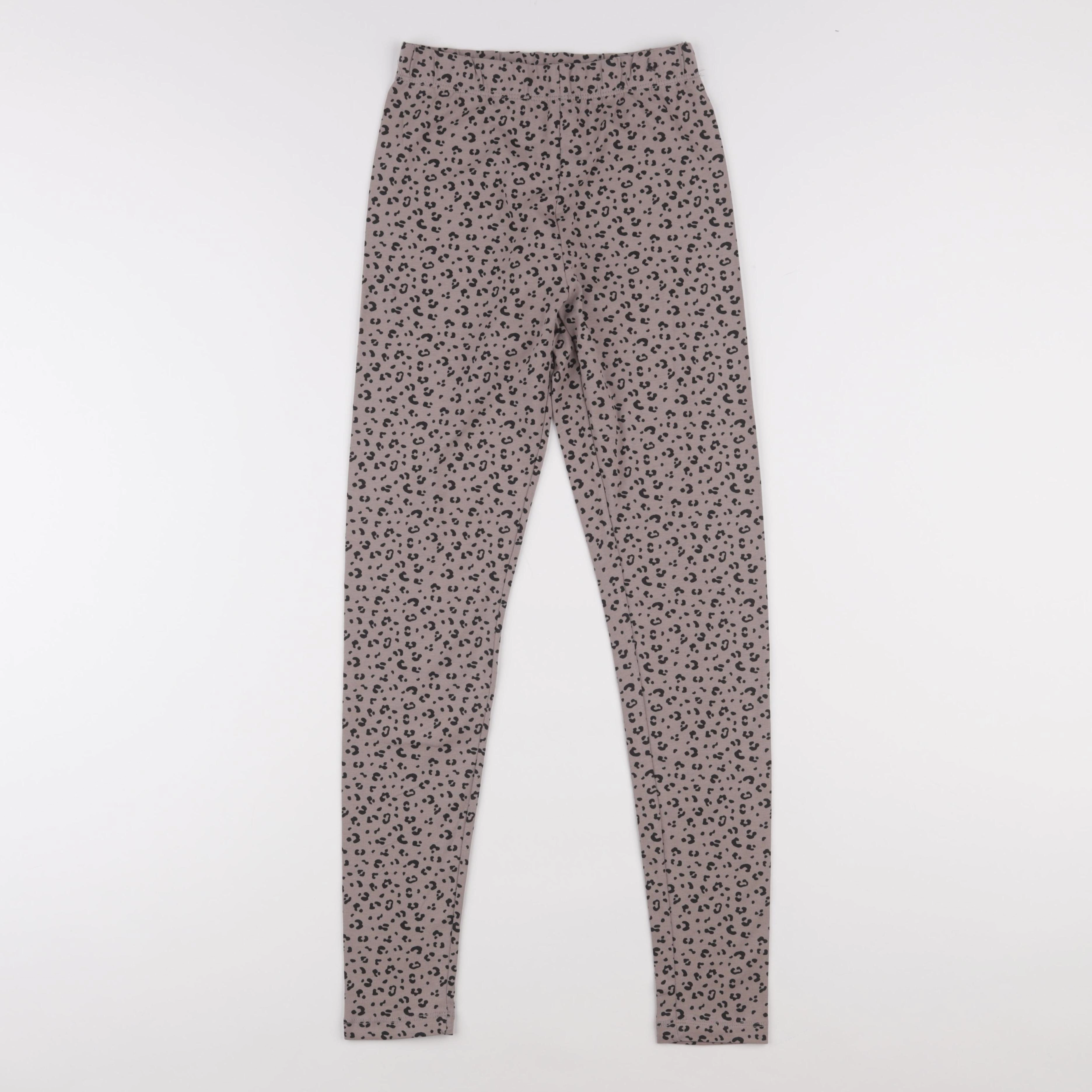 H&M - legging marron - 16 ans