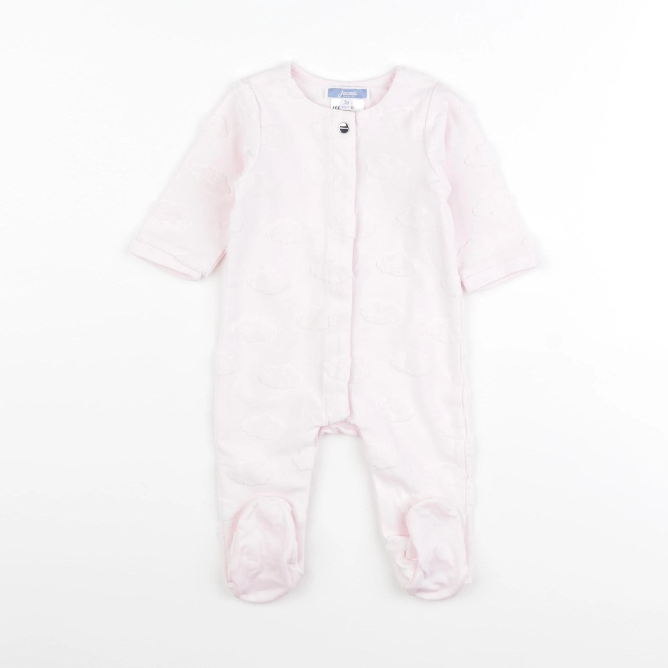 Jacadi - pyjama coton rose - 3 mois