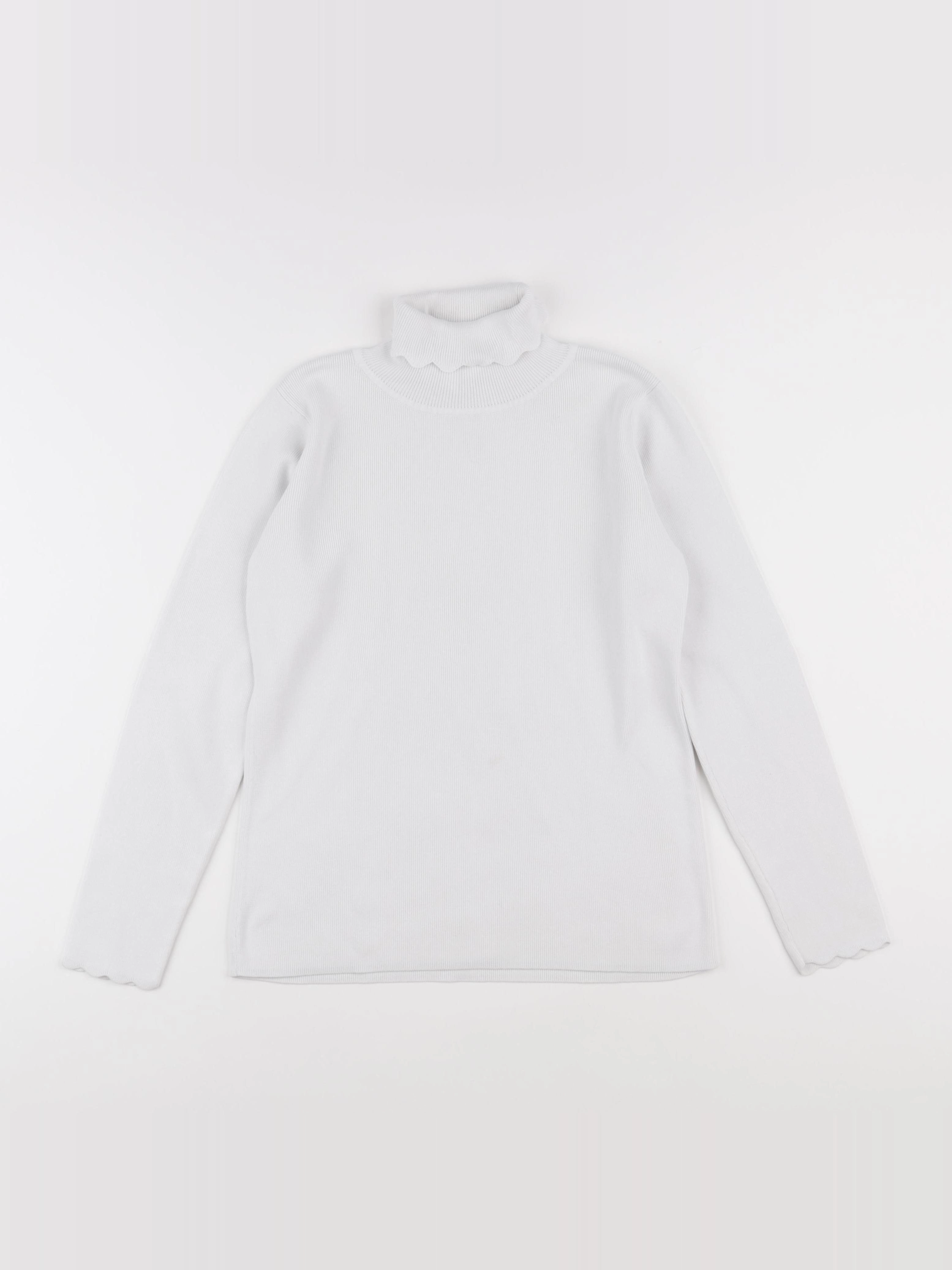 Jacadi - pull blanc - 12 ans