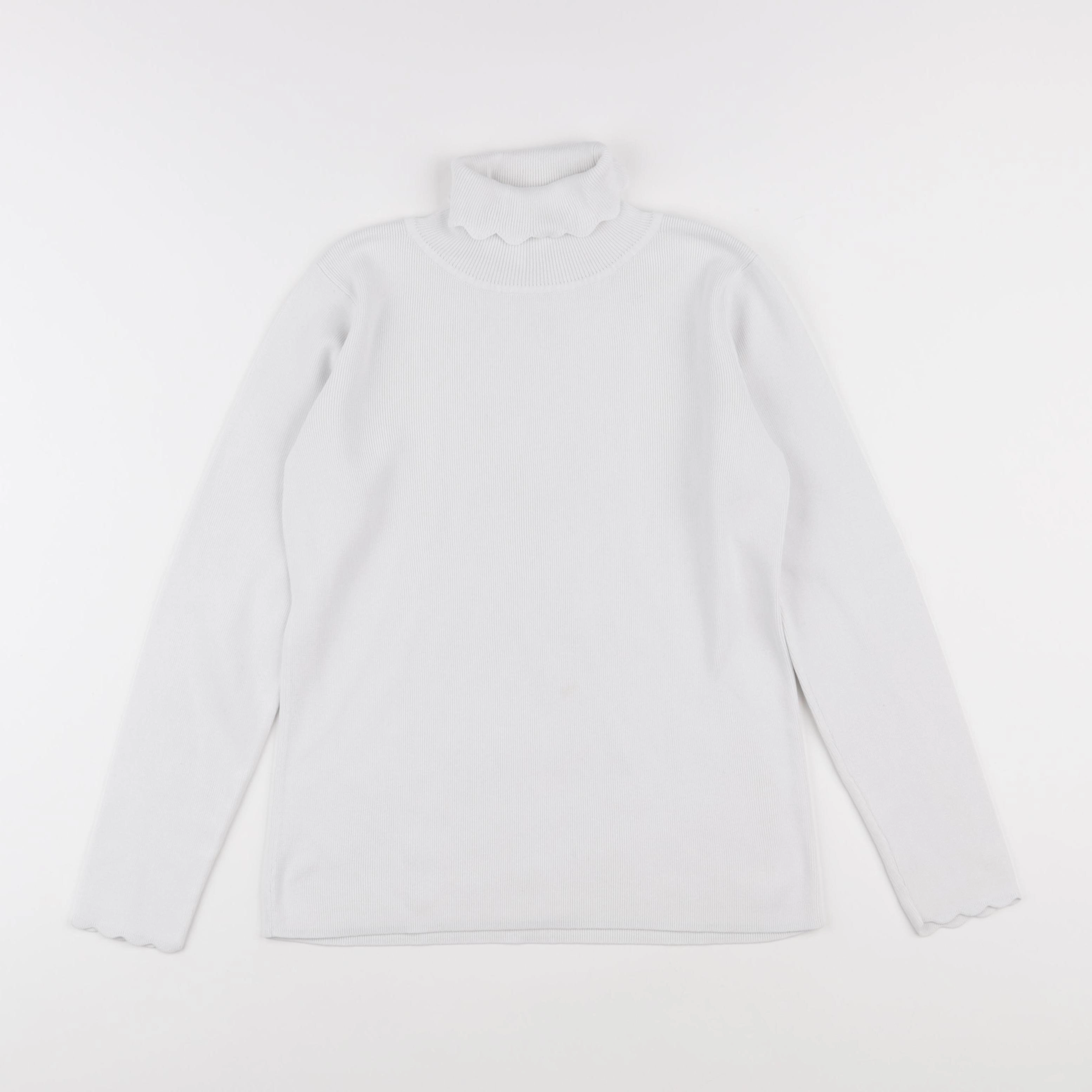 Jacadi - pull blanc - 12 ans