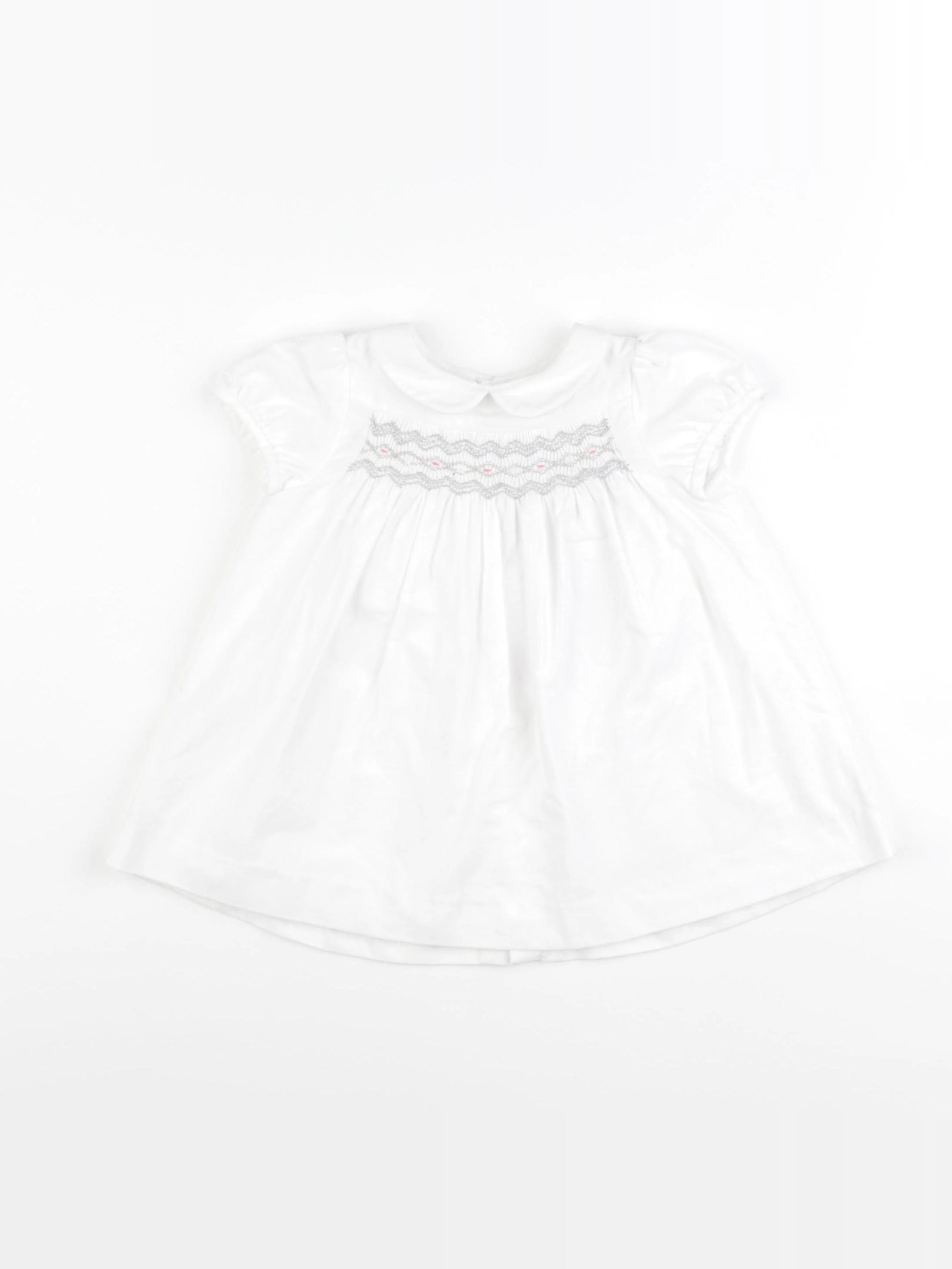 Jacadi - robe blanc - 12 mois