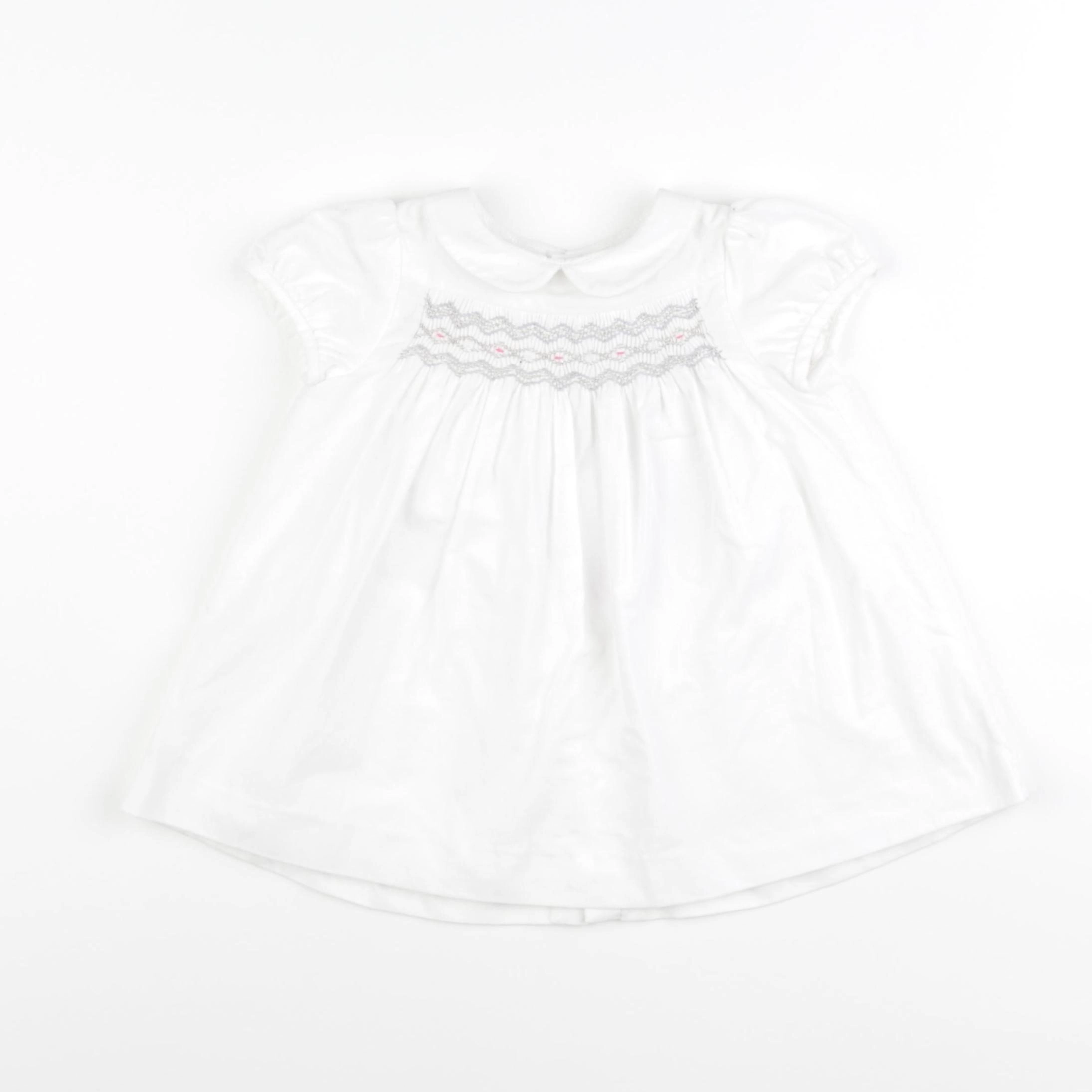 Jacadi - robe blanc - 12 mois