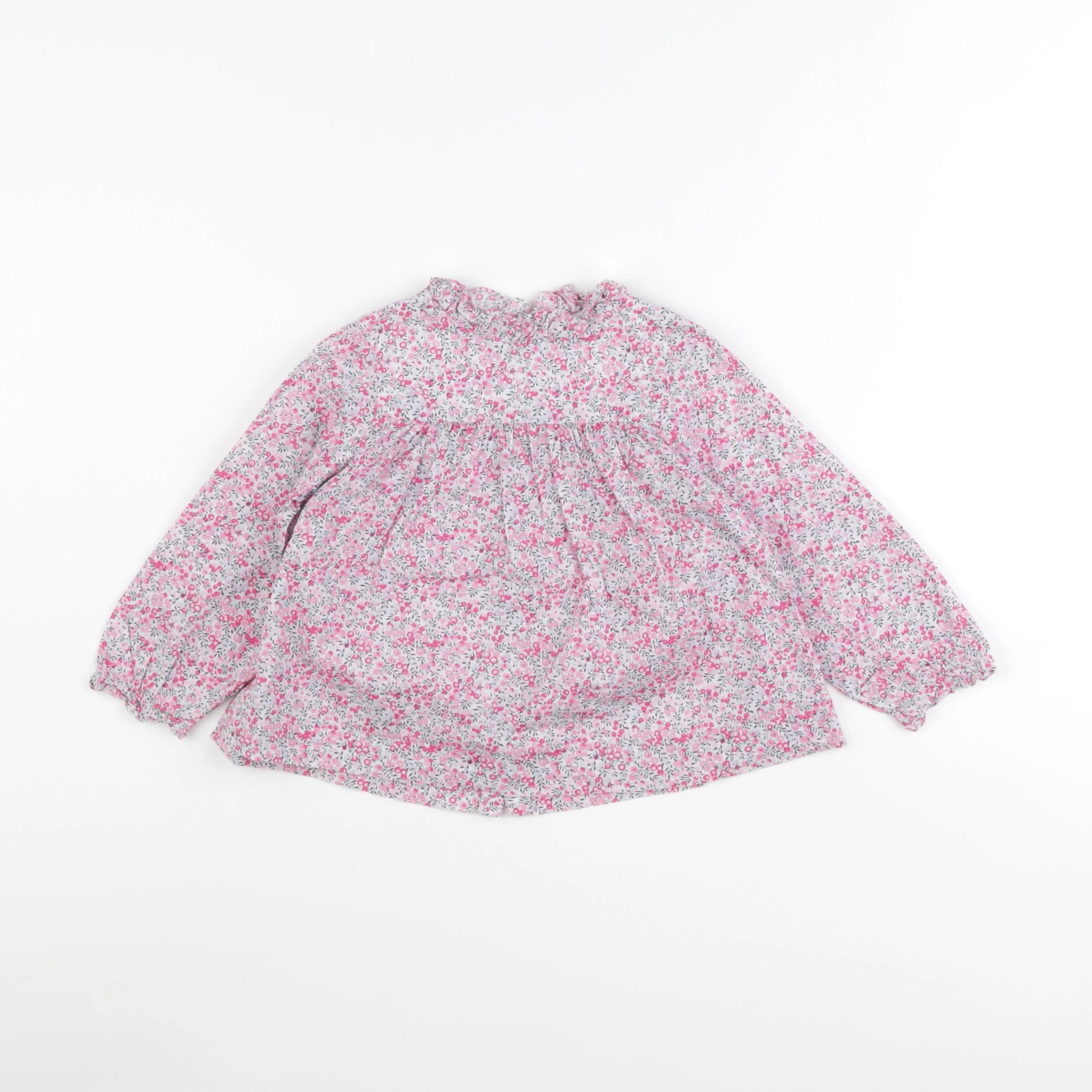 Jacadi - blouse liberty rose - 36 mois