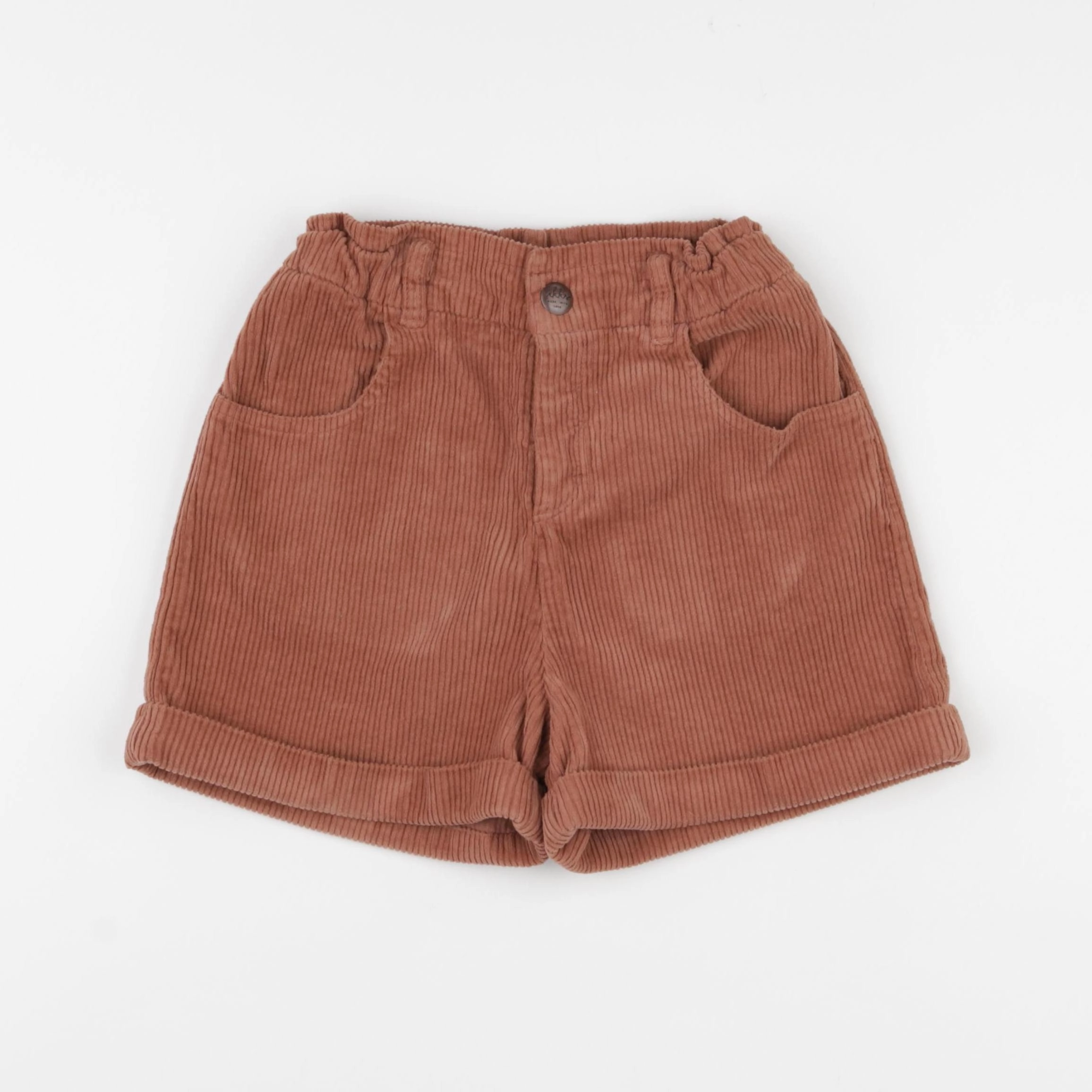 IKKS - short marron - 8 ans