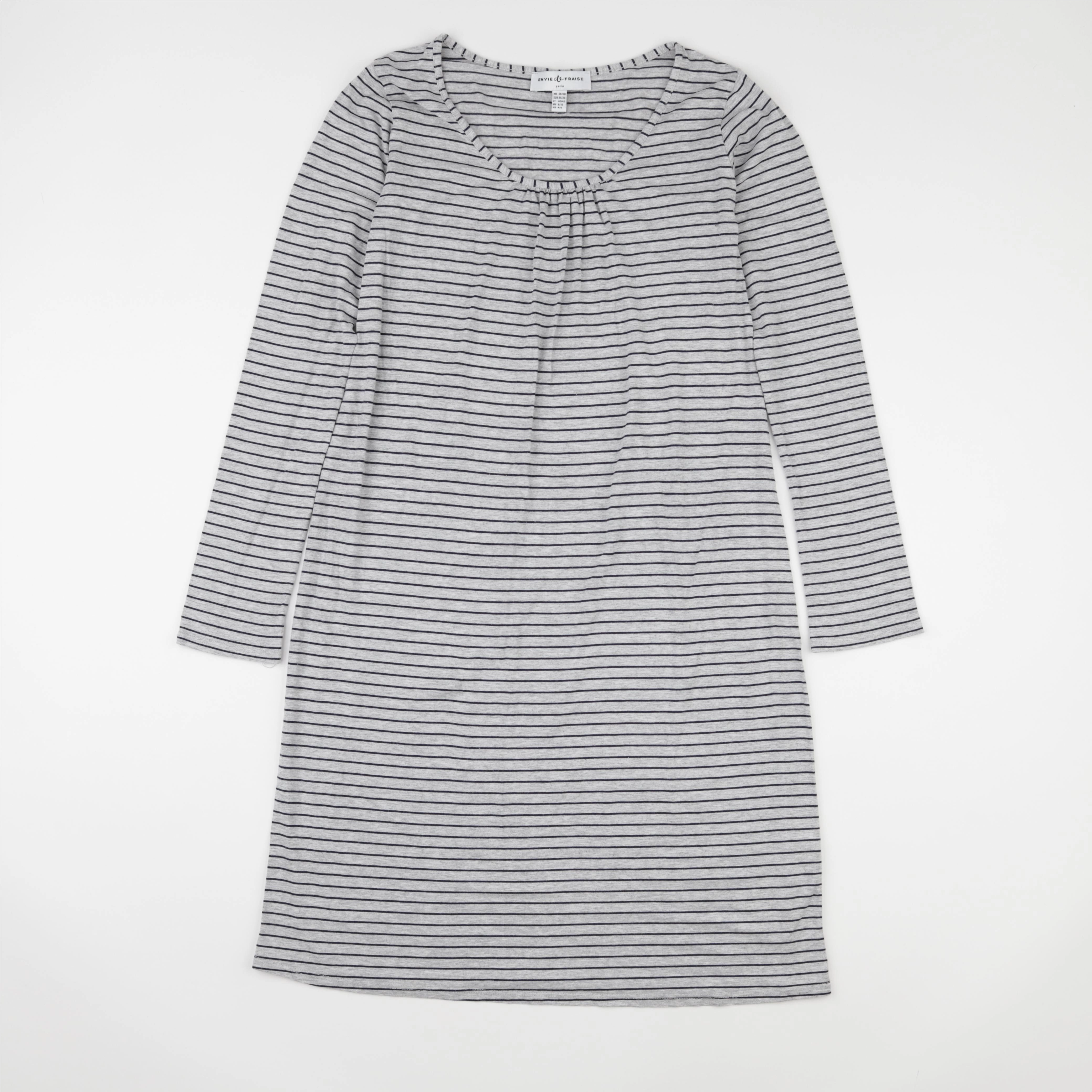 Envie de fraise - robe grossesse gris - 36 à 38